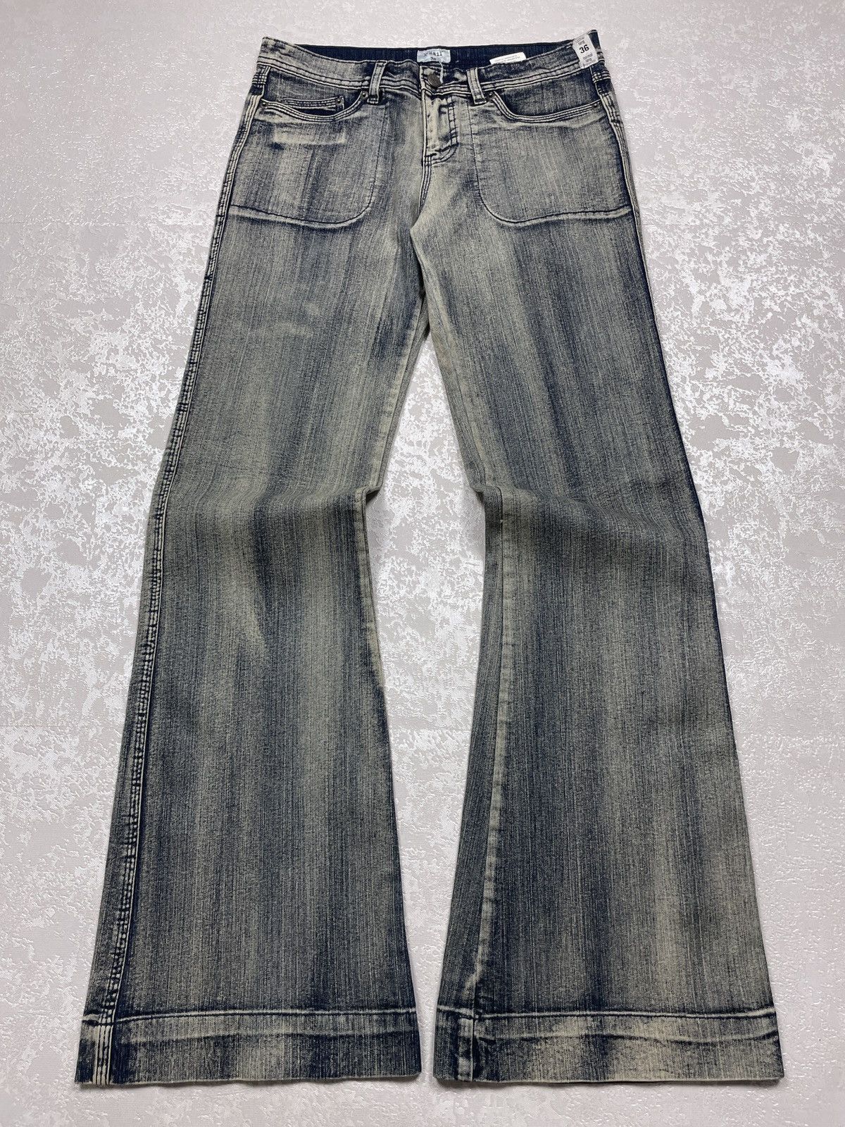 Y2K Flared Opium LGB IfSixWasNine Style X-Mail Denim Jeans