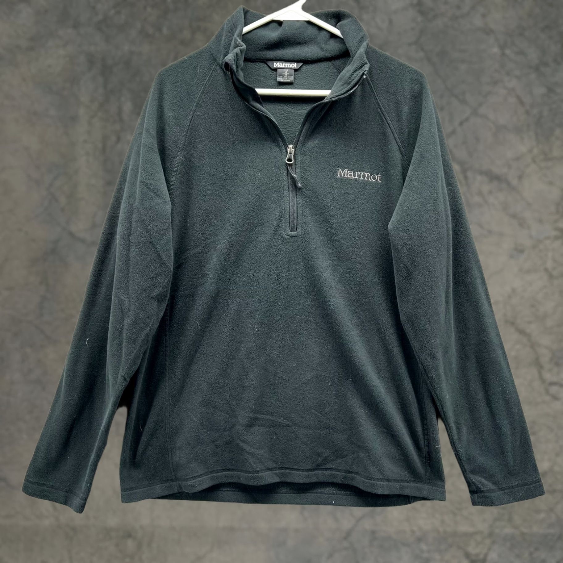 Marmot Marmot Sweater Mens Medium Black Half Zip Fleece Pullover Jacket Mock Neck Long Sleeve All Seasons Size US M / EU 48-50 / 2 - 1 Thumbnail