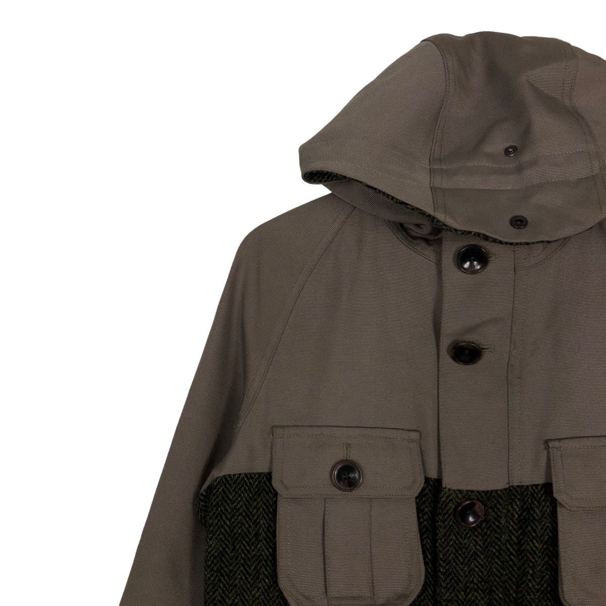 Harris Tweed 90’s Vintage Harris Tweed Dufflers Wool Jacket Cargo Pocket Size US M / EU 48-50 / 2 - 6 Thumbnail