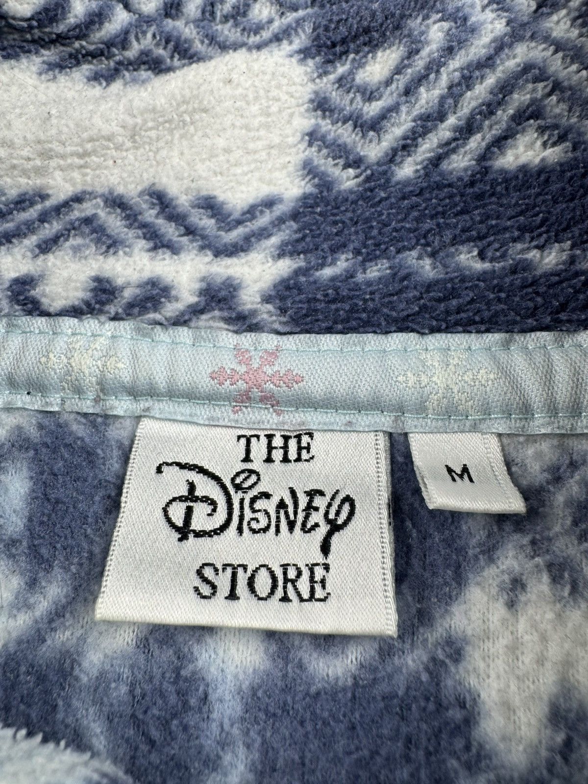 Disney Disney Store 90s Vintage Zip Plaid Preppy New Year Cozy Fleece Jacket Pullover Size US L / EU 52-54 / 3 - 17 Thumbnail