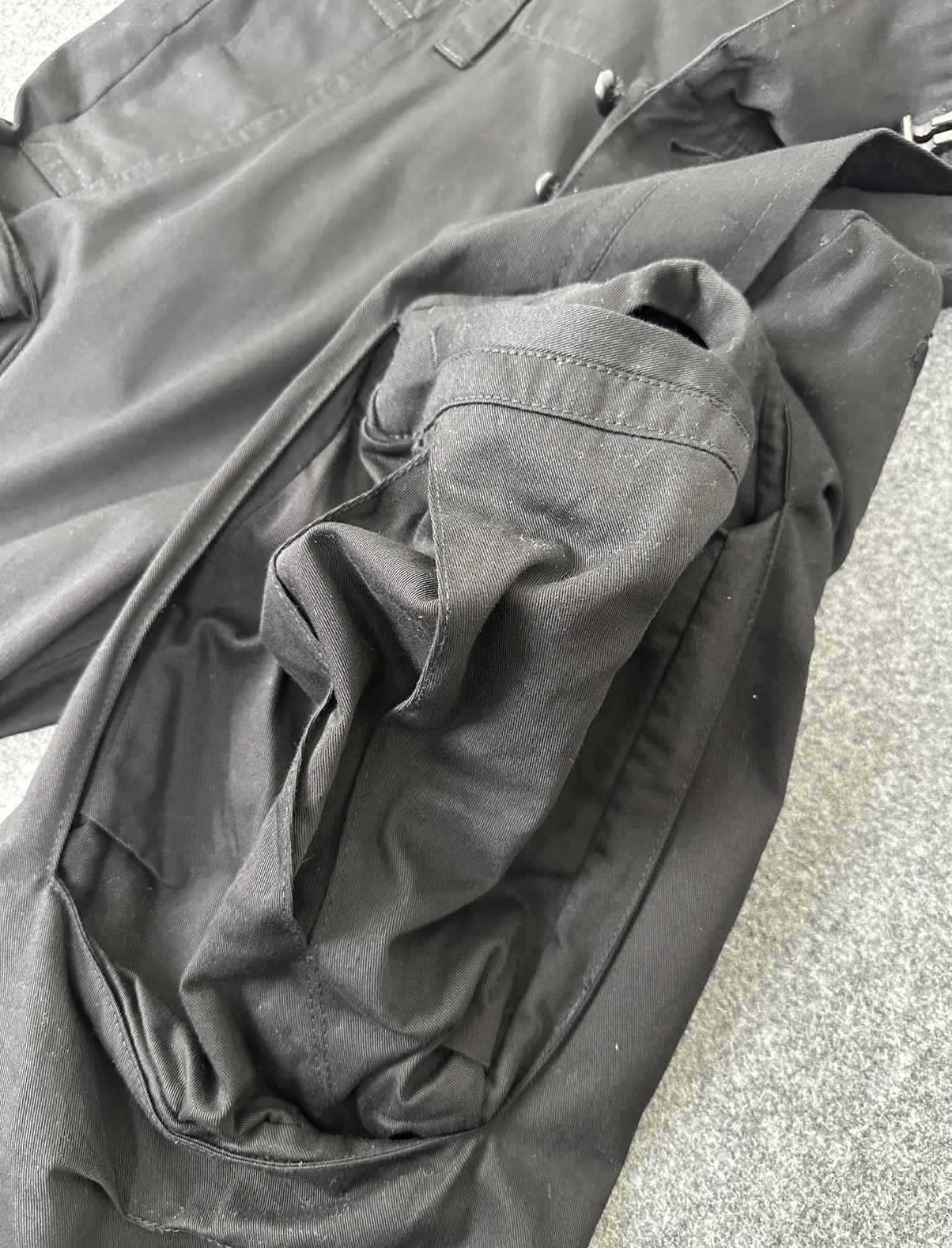 Y's × Yohji Yamamoto Yohji Yamamoto - Y’s S/S01 “Bomb” Parachute Cargo Jumpsuit Size US 33 - 14 Thumbnail
