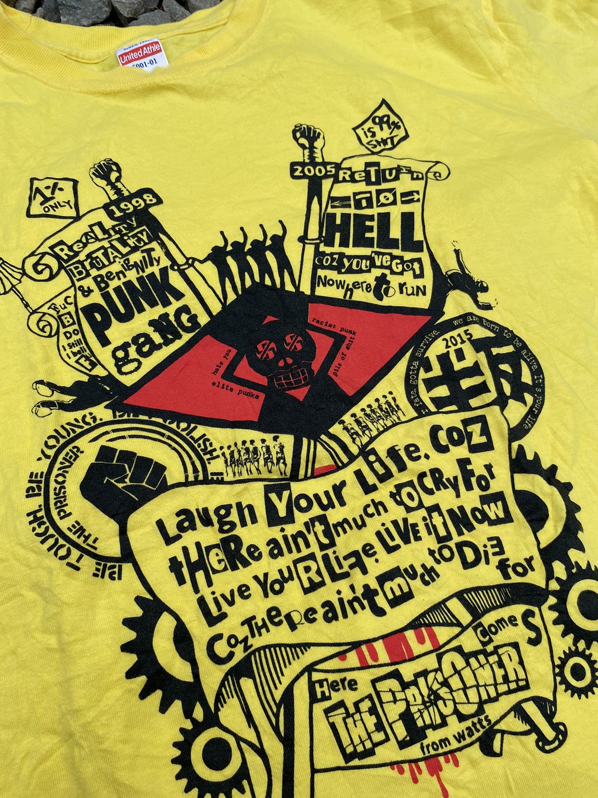 20471120 × If Six Was Nine THE PRISONER PUNK TSHIRT Size US M / EU 48-50 / 2 - 3 Thumbnail