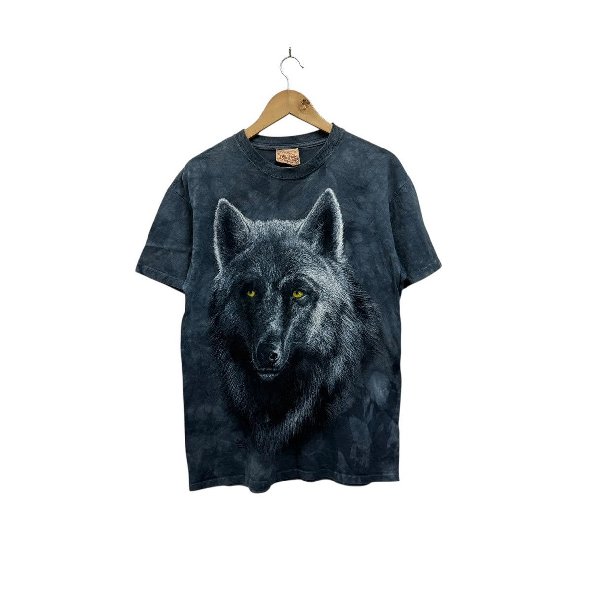 The Mountain Vintage 2004 The Mountain Wolf Graphic Tye Dye Tshirt Size US M / EU 48-50 / 2 - 1 Thumbnail