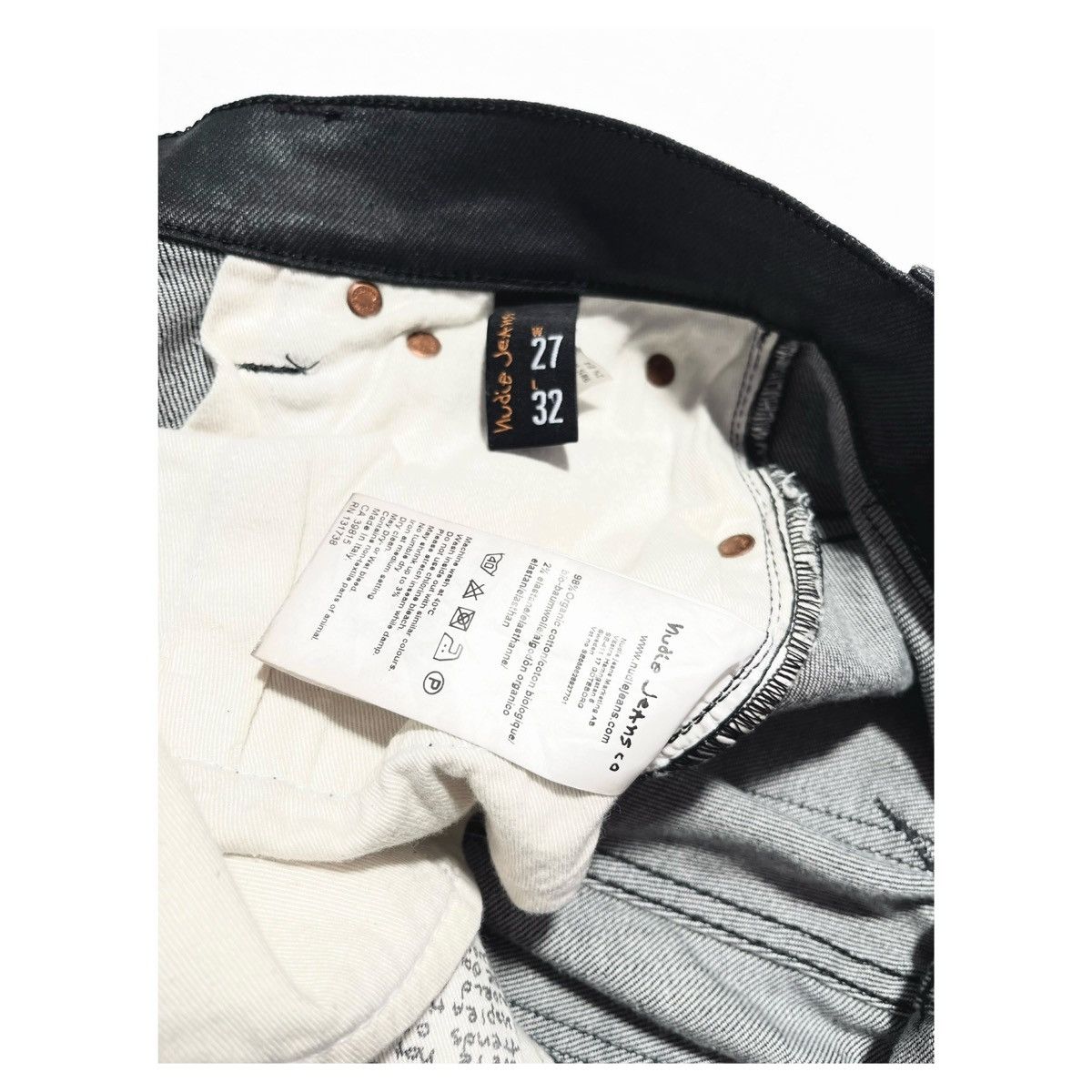 Nudie Jeans Nudie Jeans Waxed Size US 28 / EU 44 - 8 Thumbnail