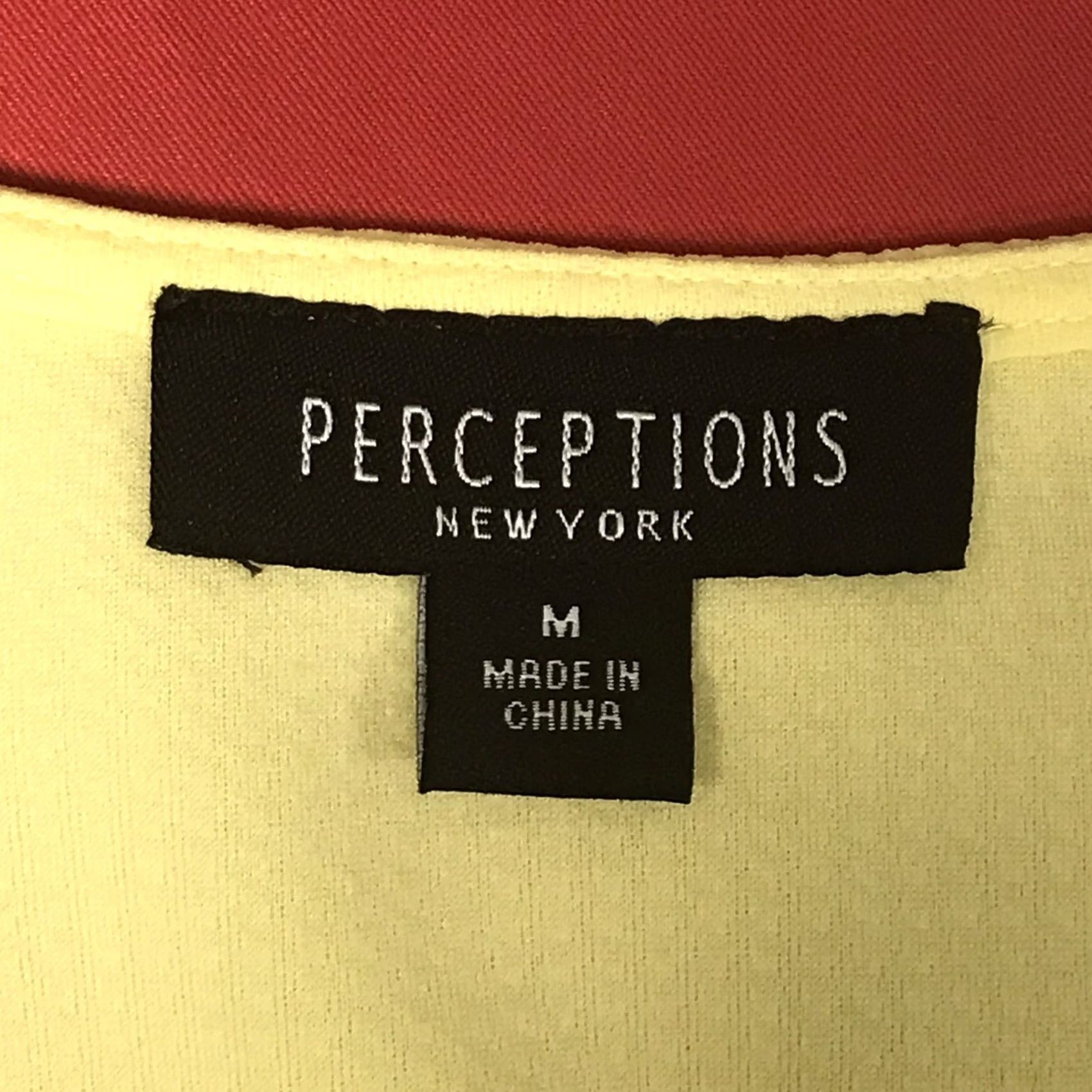 Vintage Perceptions New York Women Canary Yellow Zip Short Sleeve Cardigan Dress Jacket M Size M / US 6-8 / IT 42-44 - 3 Thumbnail