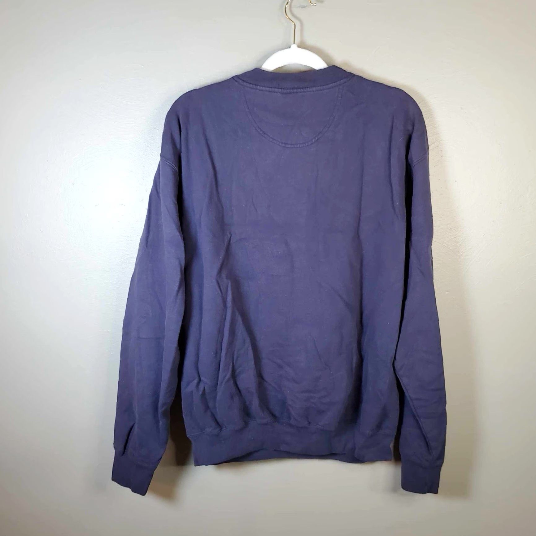 Vintage VINTAGE Bass Shirt Long Sleeve Embroidered Mens Large L Blue 90s Fish Outdoor Size US L / EU 52-54 / 3 - 6 Thumbnail