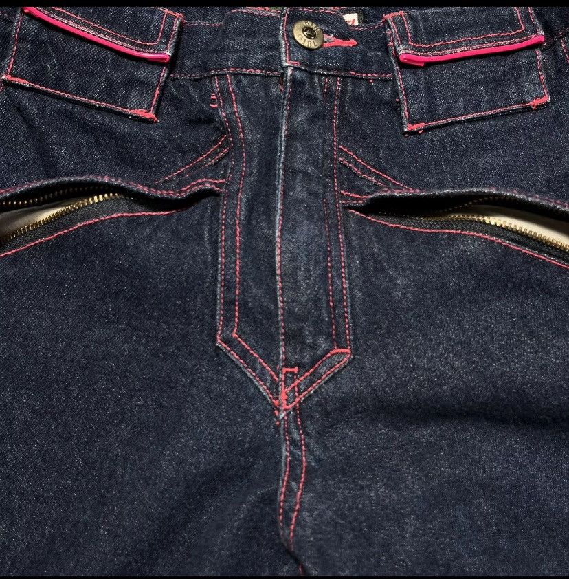 JNCO 90s Kikwear industry wide leg baggy jeans Size 27" / US 4 / IT 40 - 7 Thumbnail
