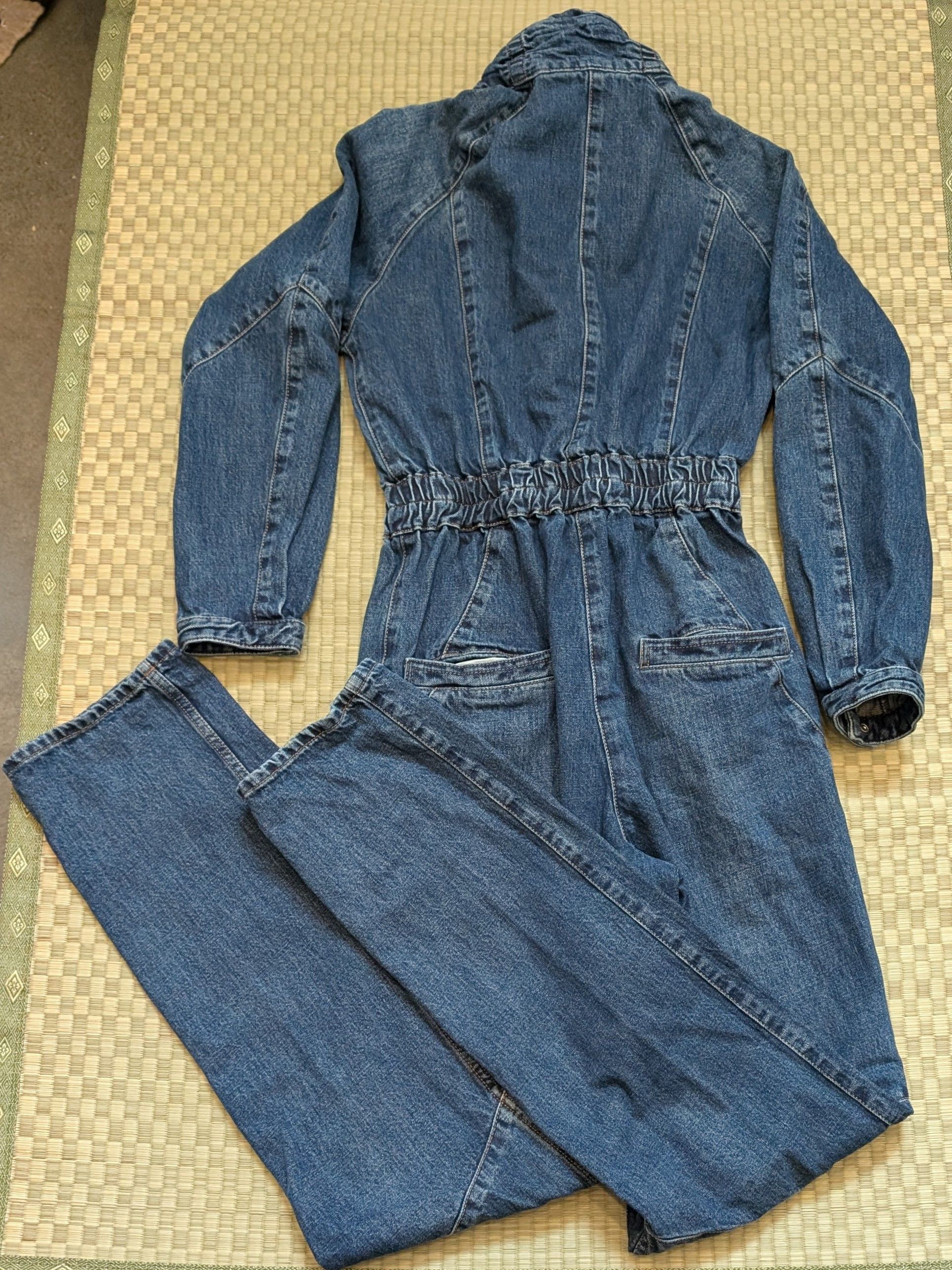 Isabel Marant Isabel Marant Kimea Denim Jumpsuit Made in Morocco Size 27" / US 4 / IT 40 - 3 Thumbnail
