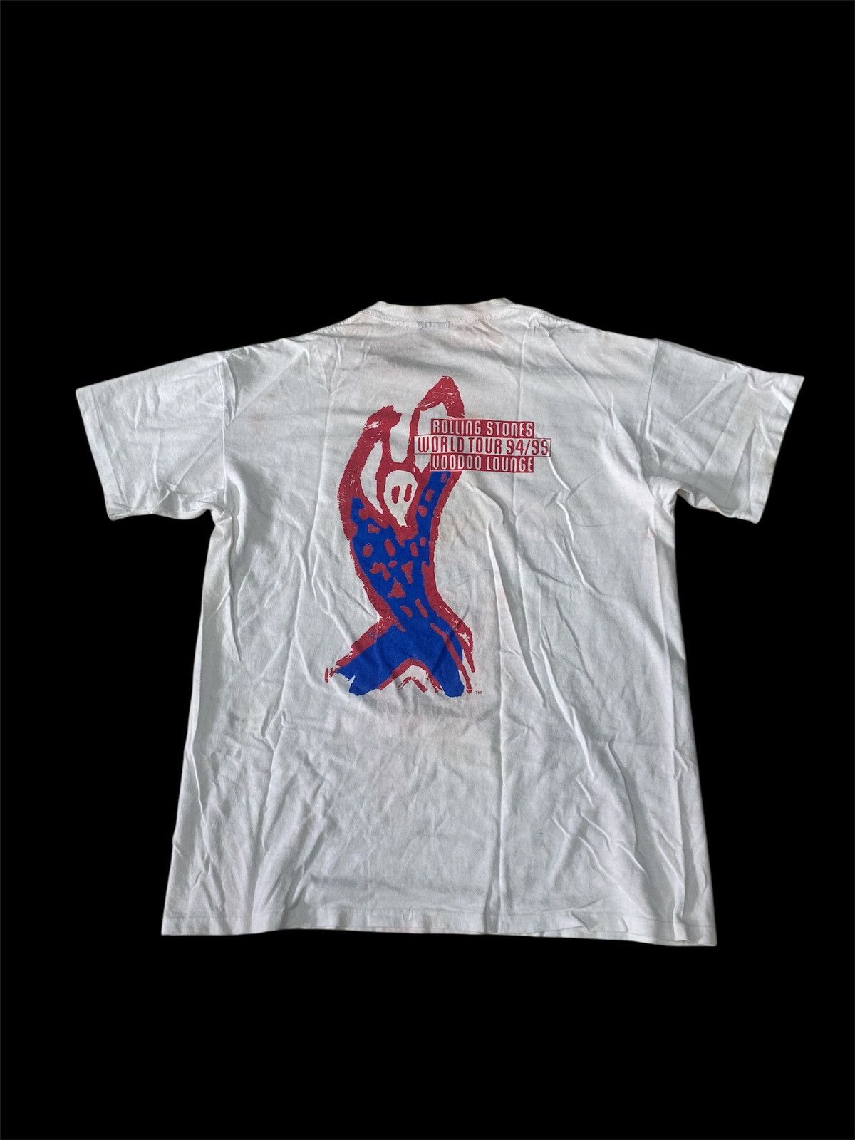 The Rolling Stones Vintage Brockum Rolling Stones Voodoo Lounge tour 90s Size US L / EU 52-54 / 3 - 2 Thumbnail