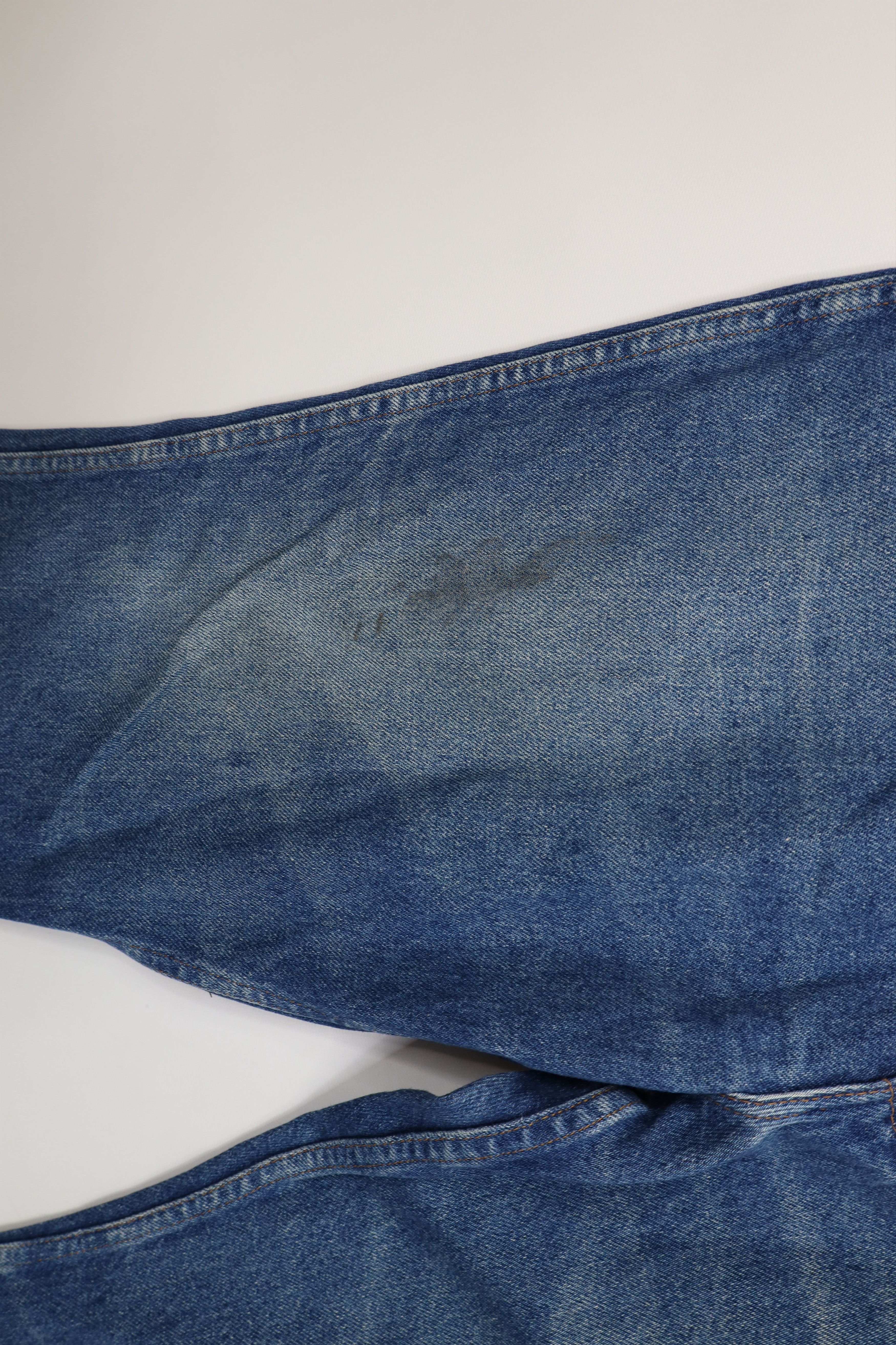 Vintage Vintage 80s 90s Streetwear Flared Wide Leg Denim Jeans Blue Size US 40 / EU 56 - 6 Thumbnail