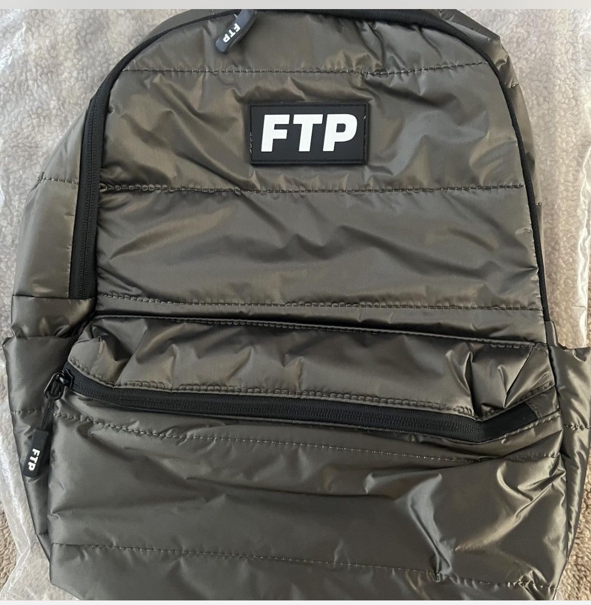 Fuck The Population FTP Mini Puffer backpack | Grailed
