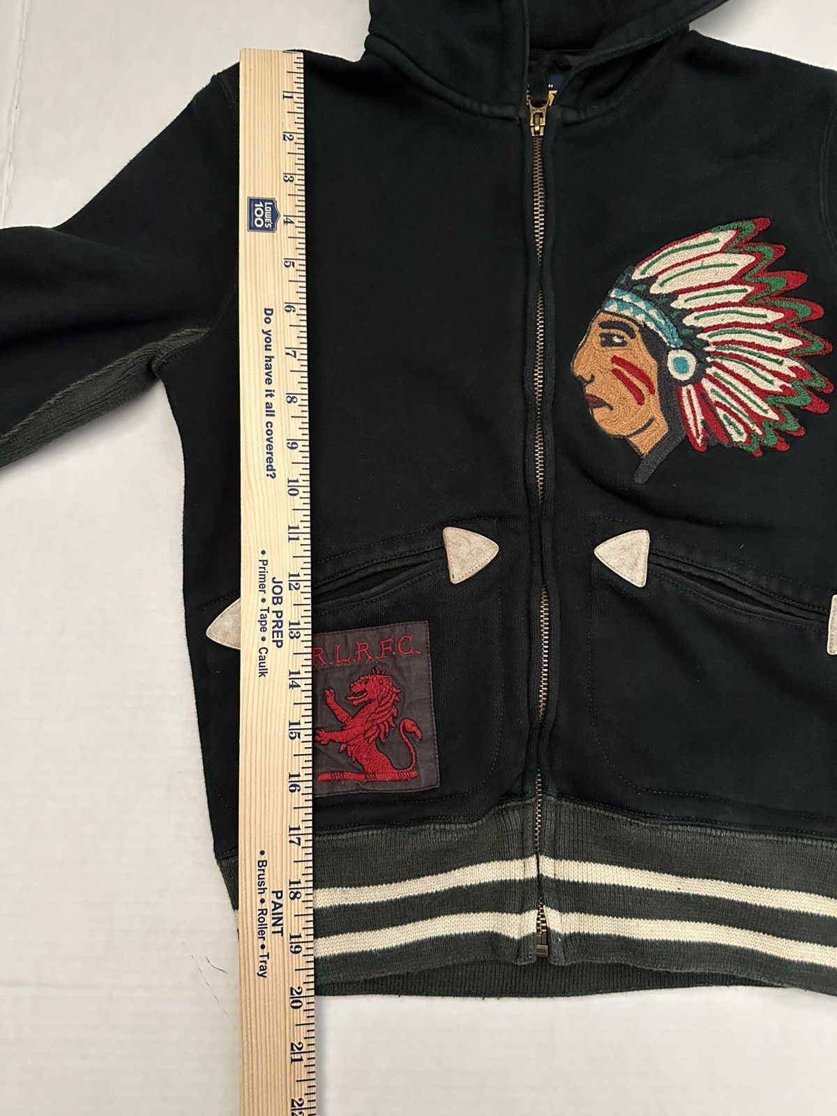 Rugby Ralph Lauren Ralph Lauren Rugby Chief Hooded Sweatshirt Hoodie Women Xs Size XS / US 0-2 / IT 36-38 - 5 Thumbnail