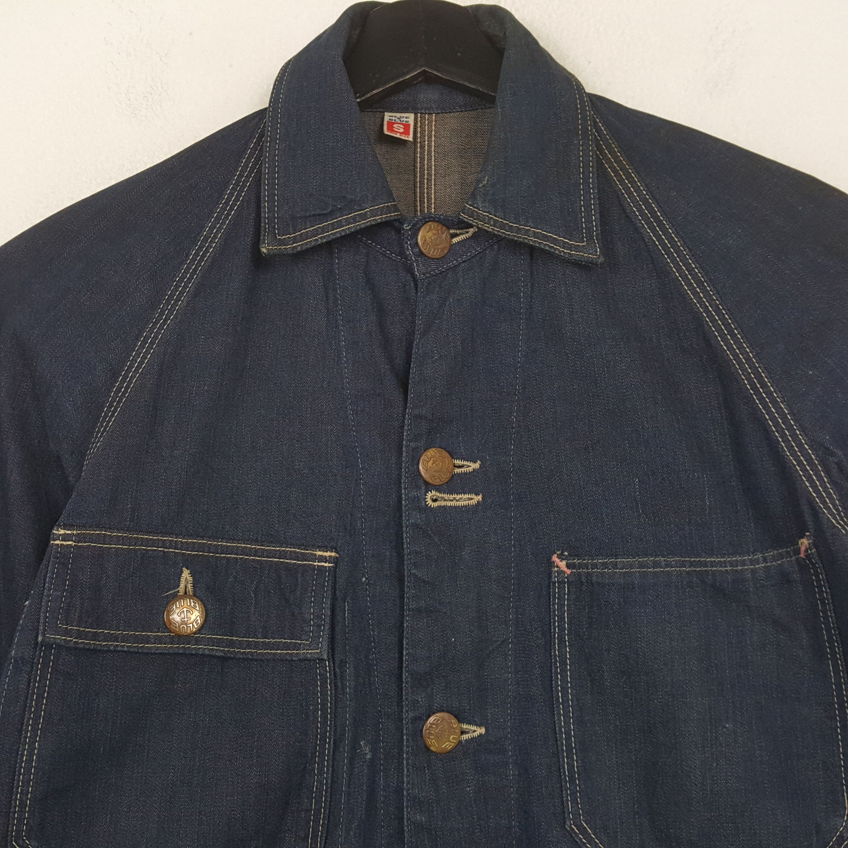 Blue Blue Japan Blue Blue Japan Fashion Pocket Design Jacket 34 Size US S / EU 44-46 / 1 - 2 Thumbnail