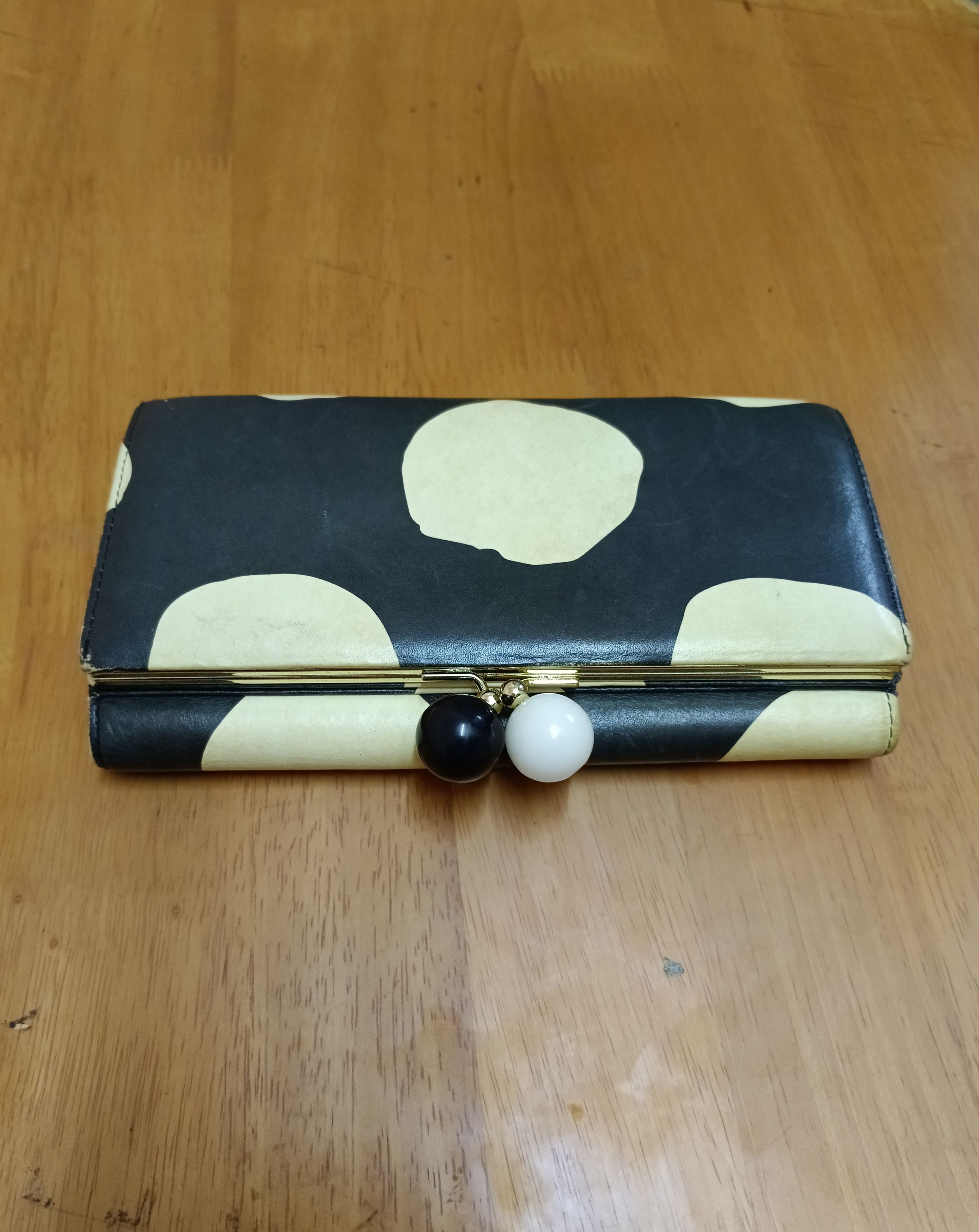 Issey Miyake × Leather × Tsumori Chisato ISSEY MIYAKE TSUMORI POLKADOTS LEATHER LONG WALLET Size ONE SIZE - 1 Thumbnail