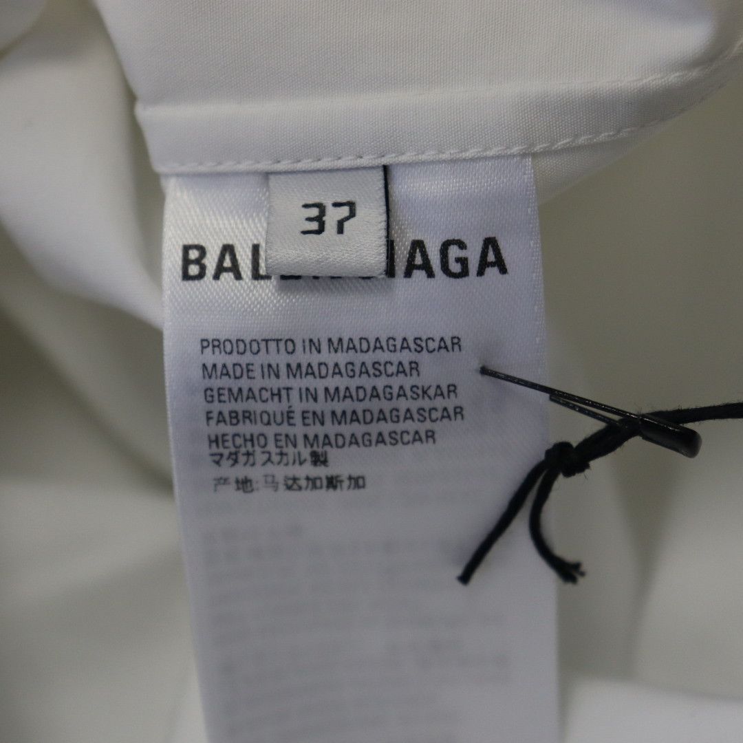 Balenciaga o1rshd1 Button Up Shirt in White Size US XS / EU 42 / 0 - 11 Thumbnail
