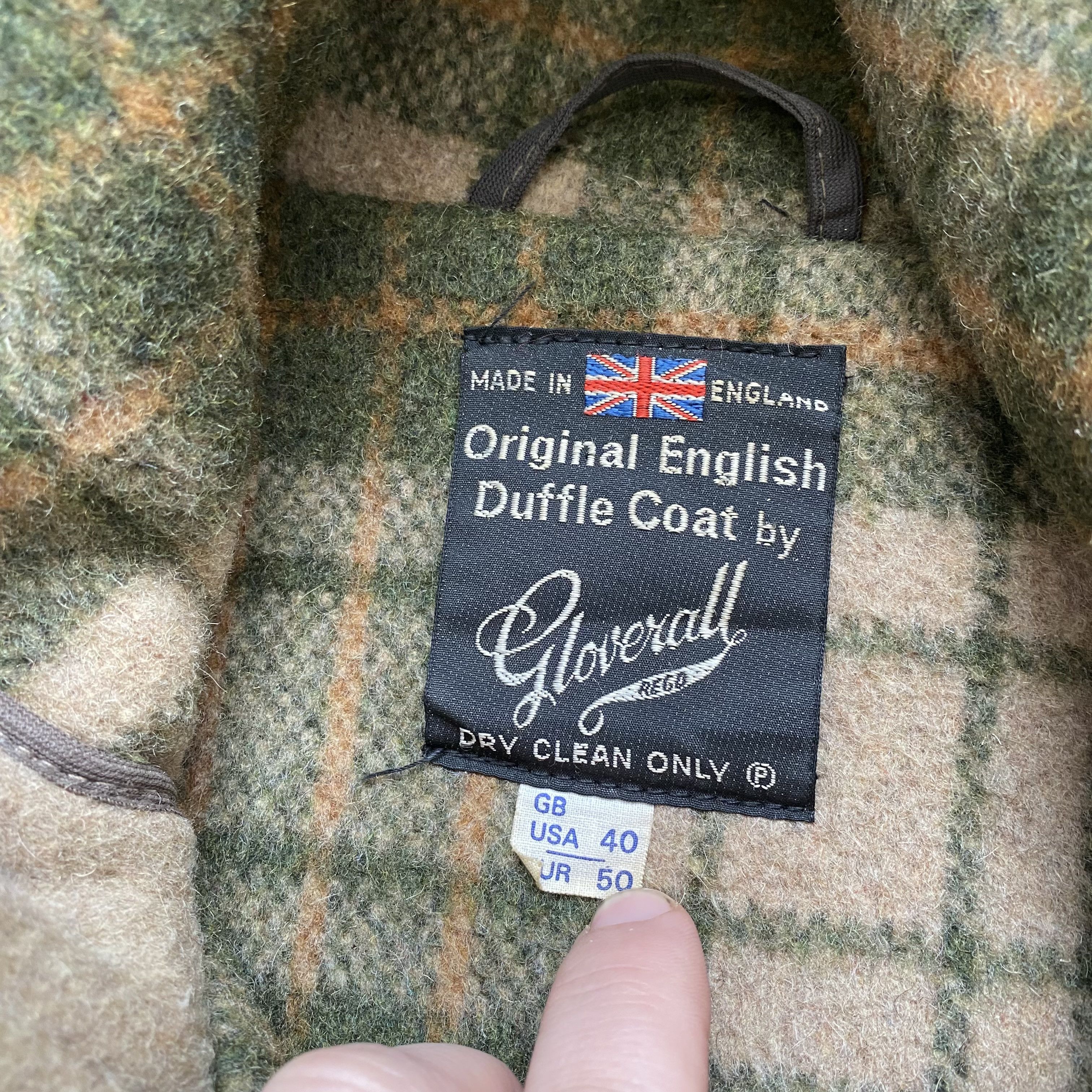 Gloverall Vintage 80s Gloverall duffle coat Overcoat British Style Size US L / EU 52-54 / 3 - 9 Thumbnail