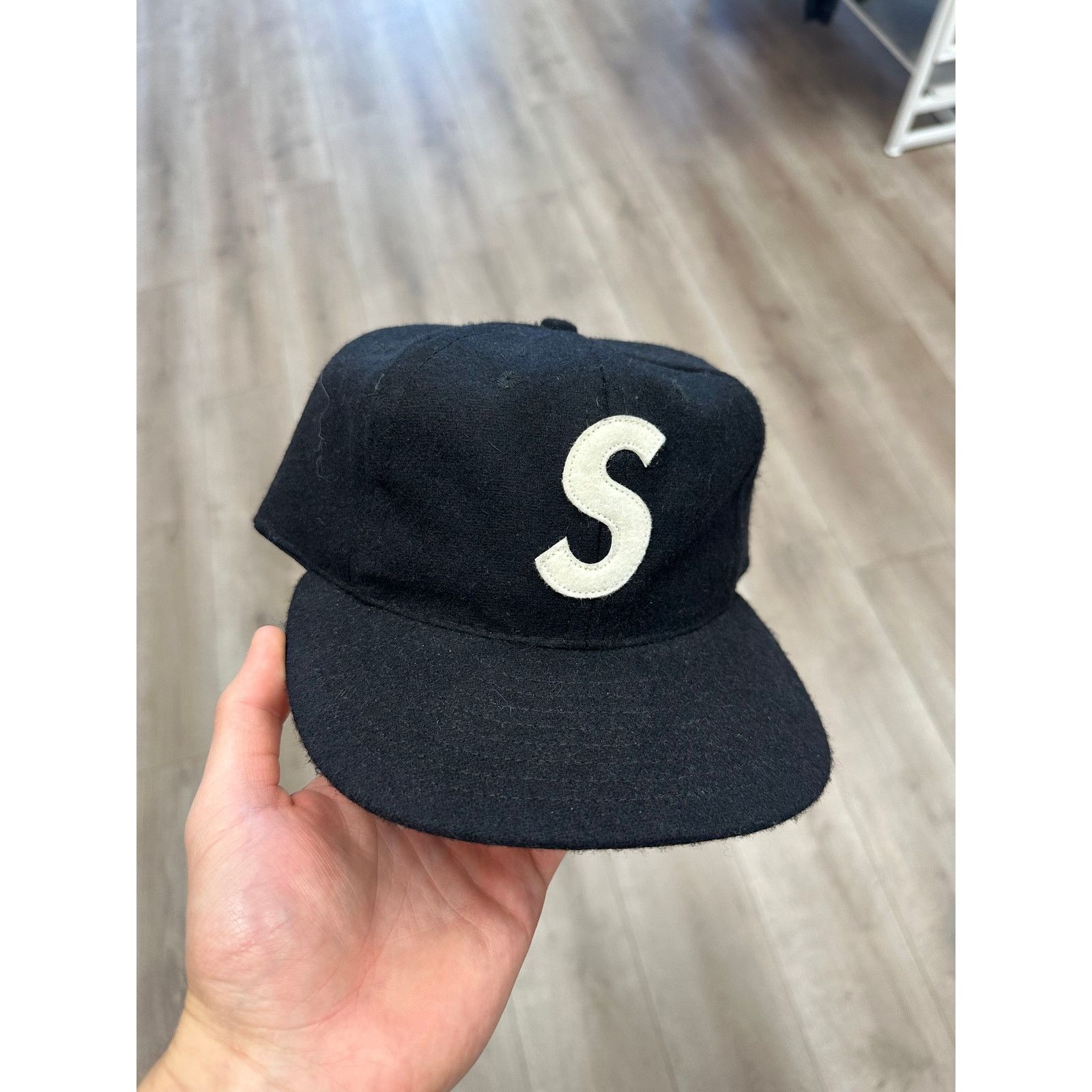 Supreme Supreme 2-Tone S Logo 6-Panel (Stone) | Grailed