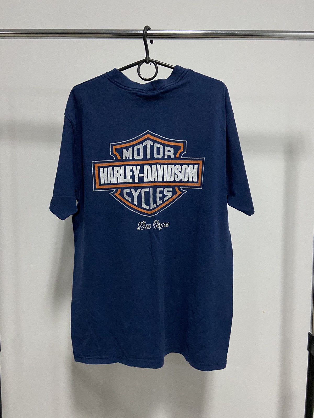 Harley Davidson × Vintage Harley Davidson big logo moto biker vintage Size US L / EU 52-54 / 3 - 1 Thumbnail