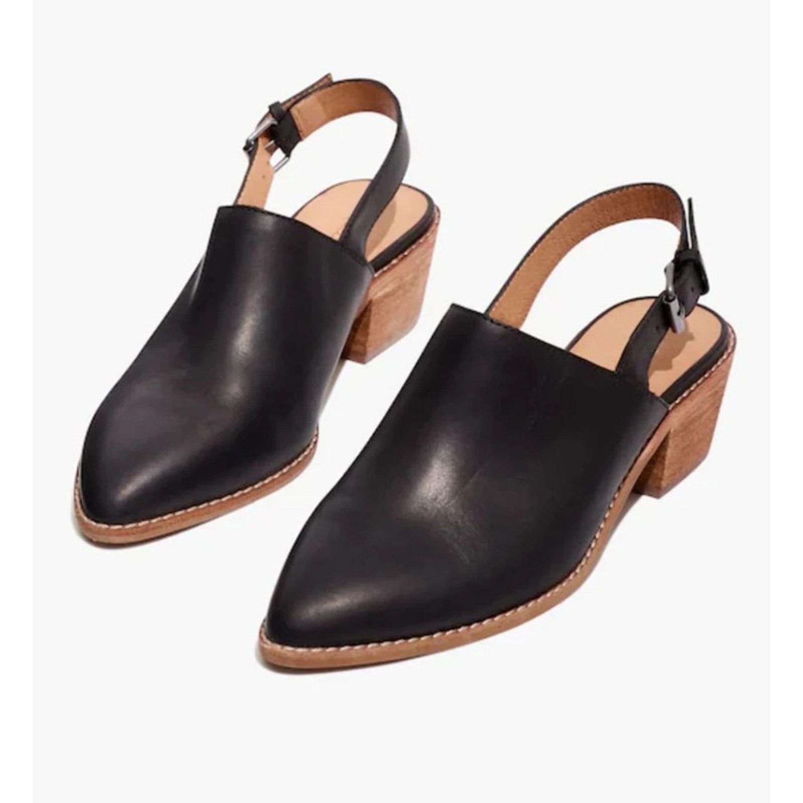 Madewell Madewell Jess Slingback Leather Mule Size 9 Size US 9 / IT 39 - 1 Thumbnail