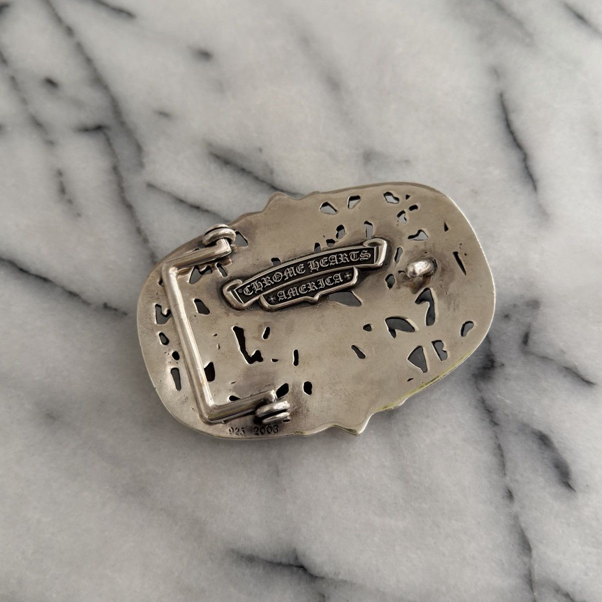 Chrome Hearts Chrome Hearts Cemetery Belt Buckle Size ONE SIZE - 4 Thumbnail