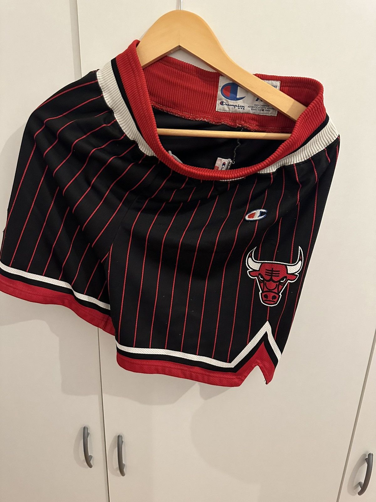 Champion Champion Shorts Chicago Bulls Hose Size S Jersey Trunk Size US 36 / EU 52 - 3 Thumbnail