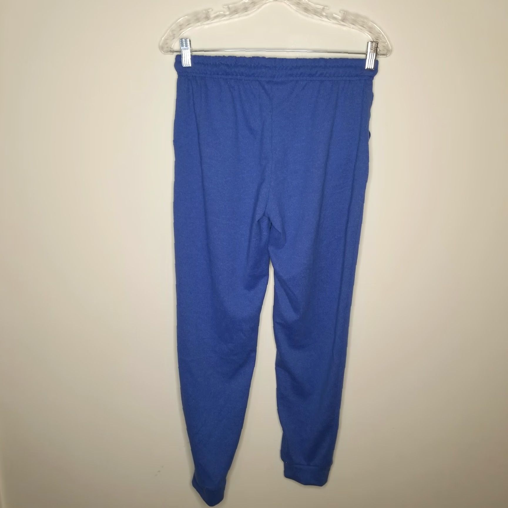 Vintage WOMENS Sweatpants BLUE Elastic Waist Size Small Pants Women S Size 28" / US 6 / IT 42 - 3 Thumbnail