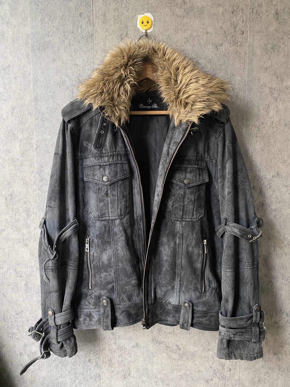 If Six Was Nine Bernings Sho Punk Designer Bondage Fur Design Jacket Size US L / EU 52-54 / 3 - 5 Thumbnail