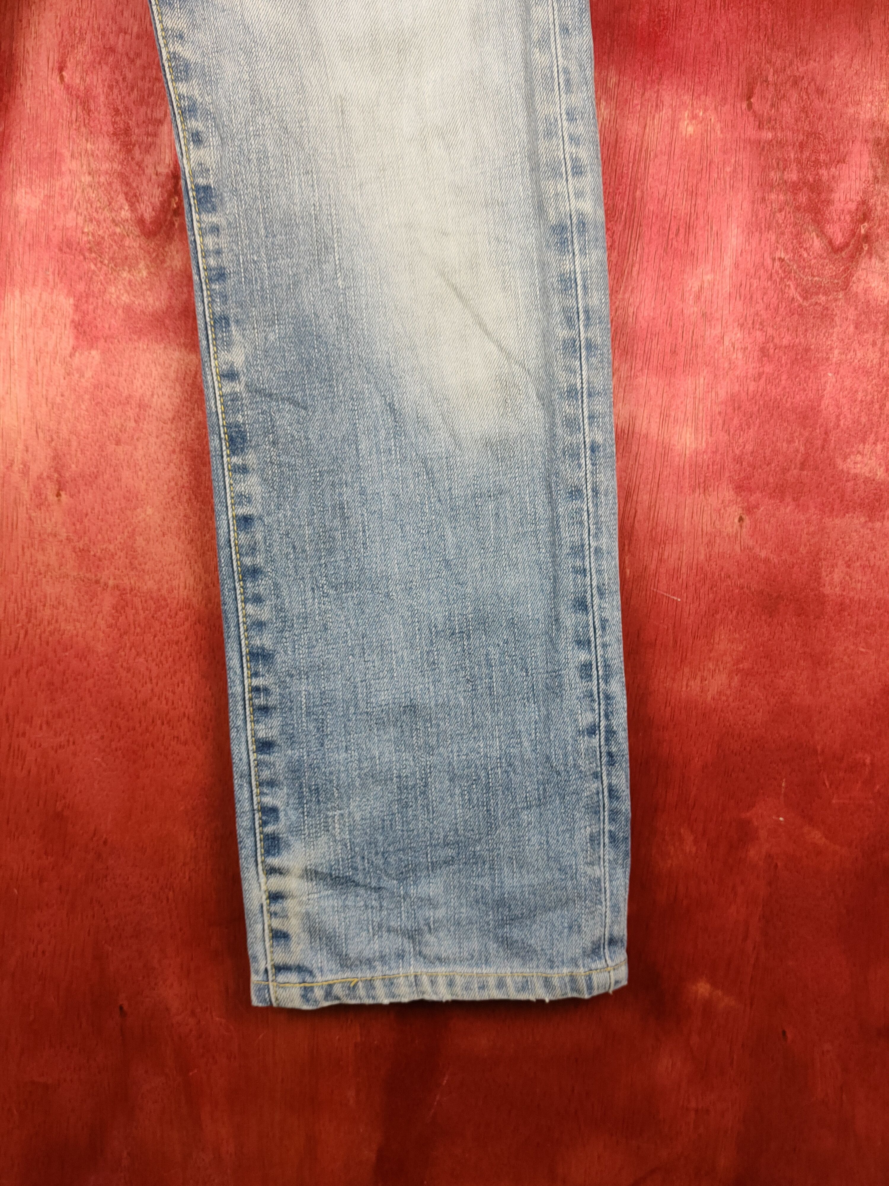 Japanese Brand Uniqlo vintage Blue Faded jeans Denim pants #S1581 Size US 30 / EU 46 - 6 Thumbnail