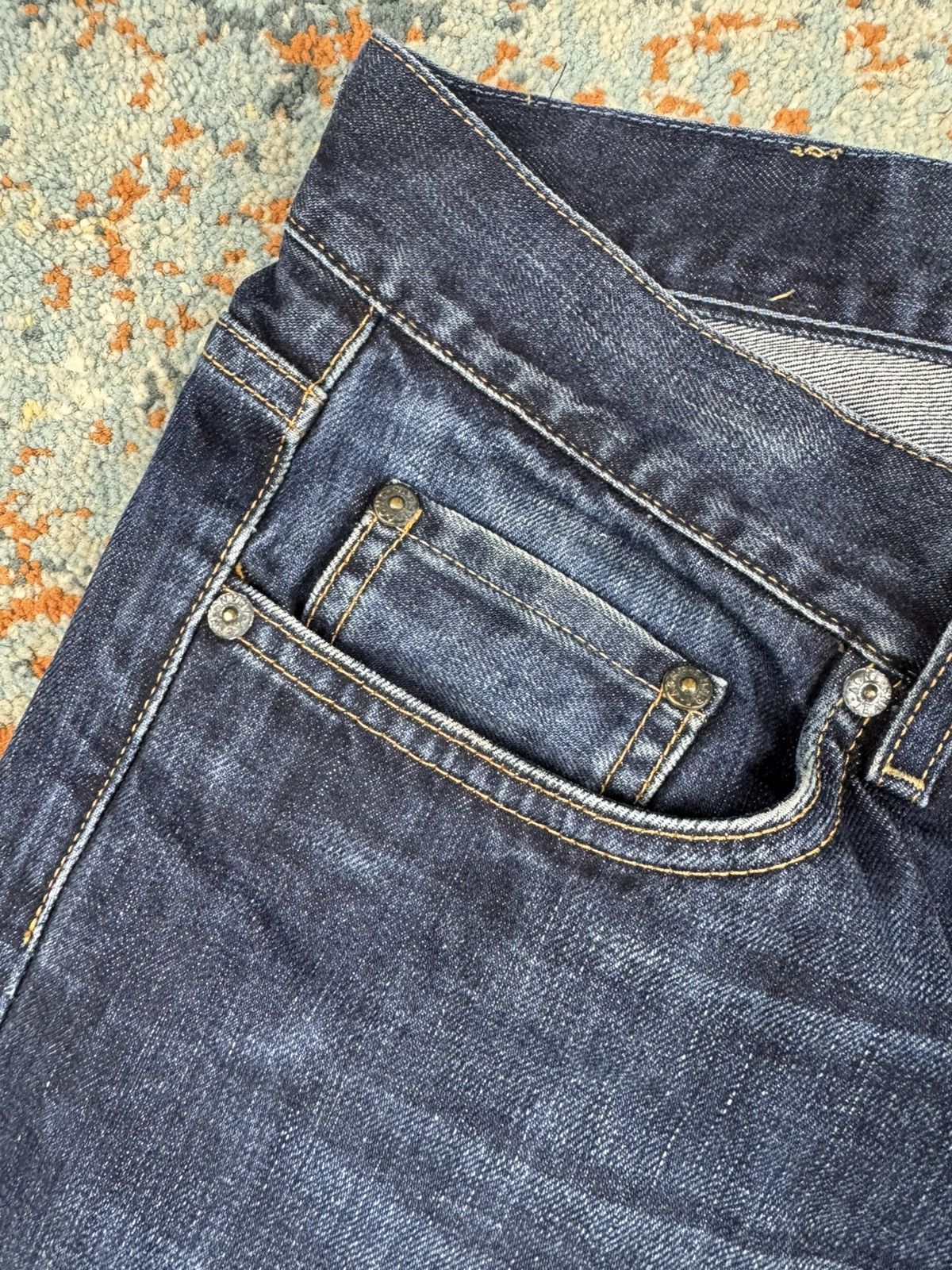 Acne Studios Vintage 00s Acne Studios jeans washed denim slim skinny hedi Size US 31 - 14 Thumbnail