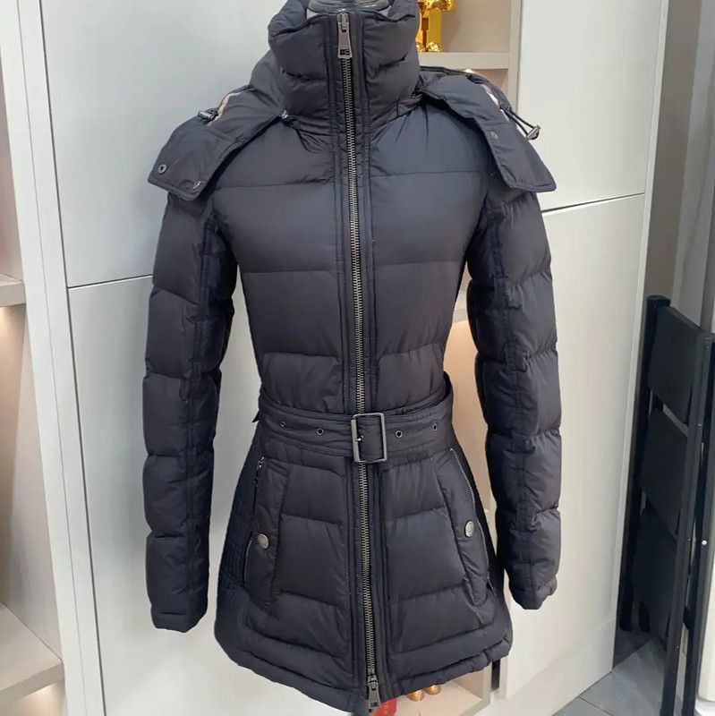 Burberry Burberry Women's Black Down Jacket for Winter Size XS / US 0-2 / IT 36-38 - 1 Thumbnail