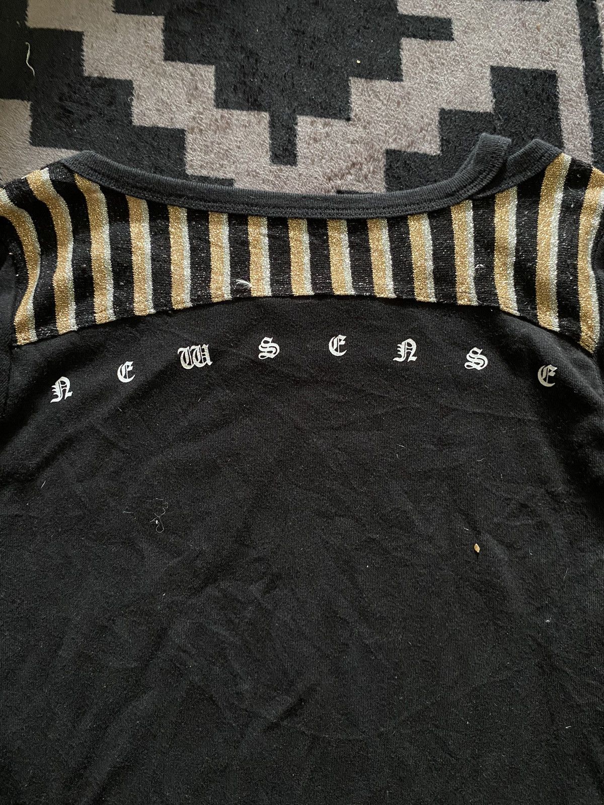 Hysteric Glamour × If Six Was Nine × Japanese Brand Arrogant poem style glitter longsleeve tshirt Size US M / EU 48-50 / 2 - 4 Thumbnail