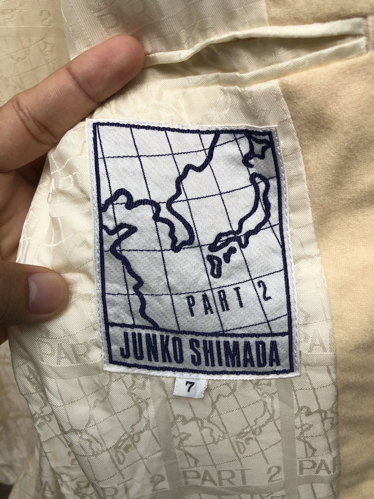 Junko Shimada Vintage JUNKO SHIMADA gold button wool blazer Size US M / EU 48-50 / 2 - 7 Thumbnail