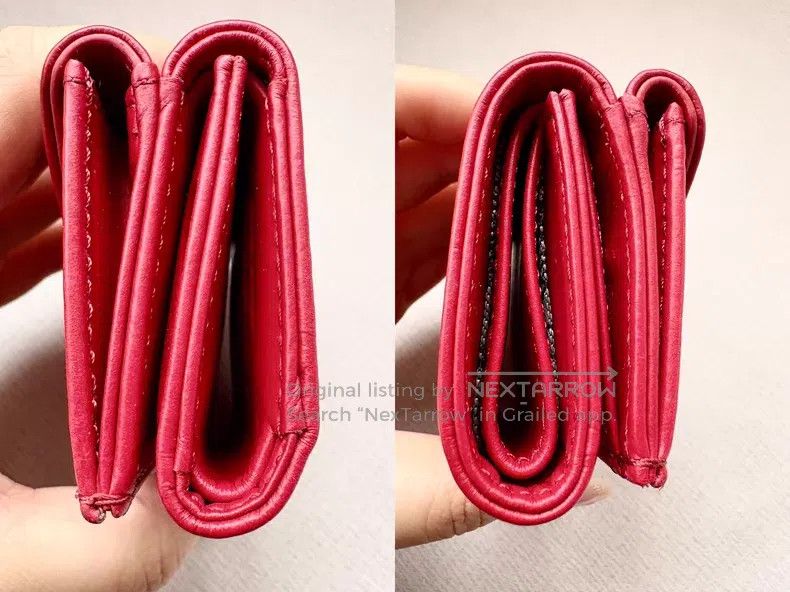 Vivienne Westwood Vivienne Westwood Red Saturn embossed tri-fold wallet Size ONE SIZE - 6 Thumbnail