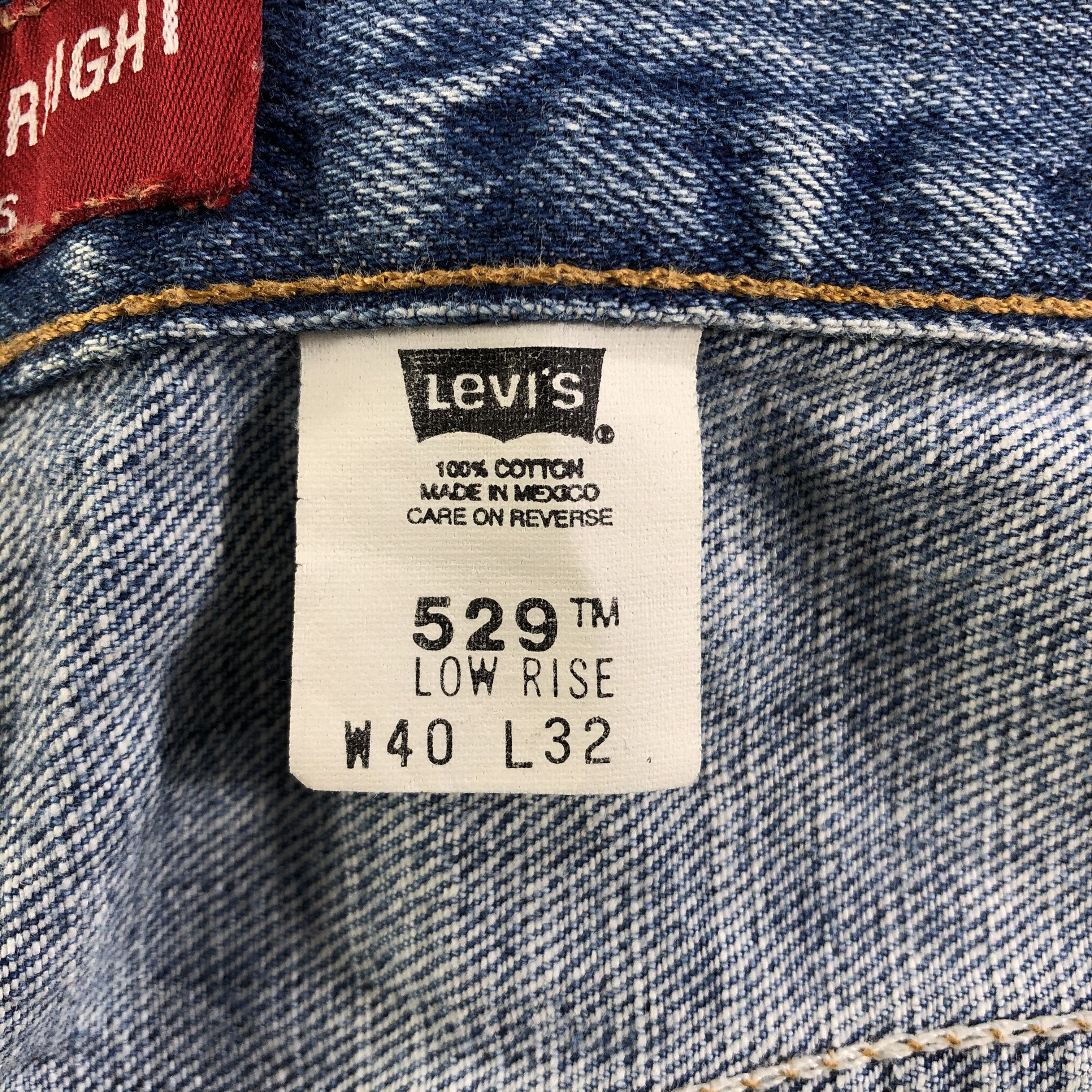 Levi's × Vintage Vintage Blue Wash Levis 529 Jeans-JM3387 Size US 42 / EU 58 - 9 Thumbnail