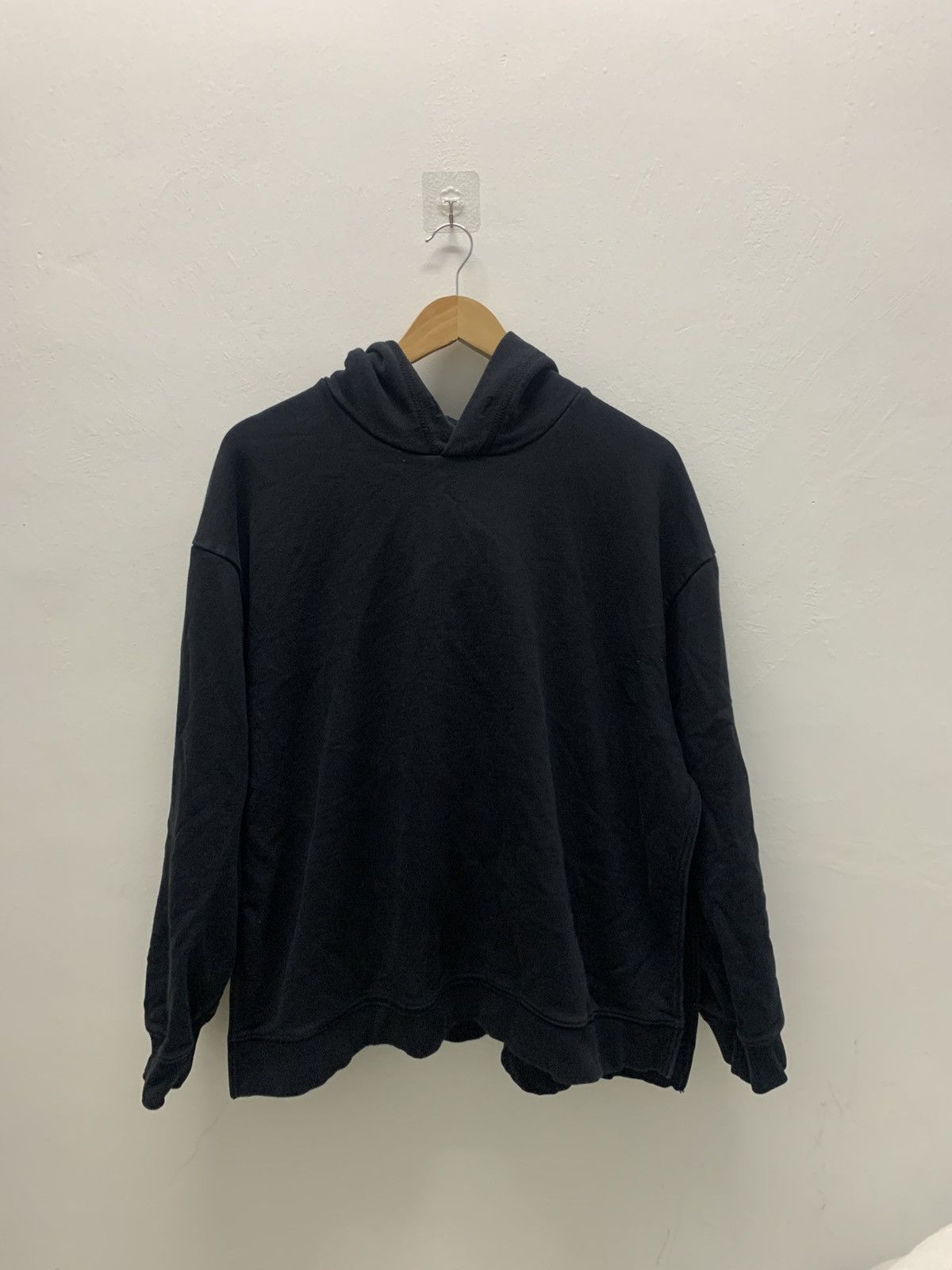 Maison Margiela MM6 Maison Margiela Black Logo Hoodie Size L / US 10 / IT 46 - 1 Thumbnail