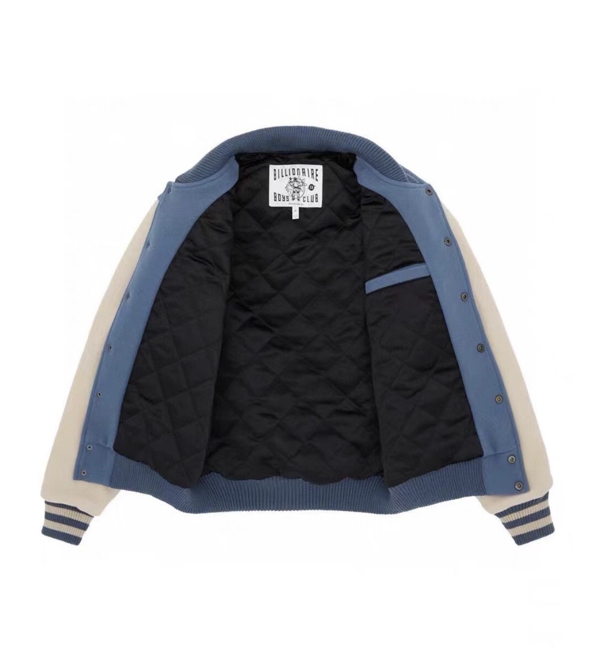 Billionaire Boys Club BBC ICECREAM Blue & White Varsity Jacket Size US XL / EU 56 / 4 - 3 Thumbnail