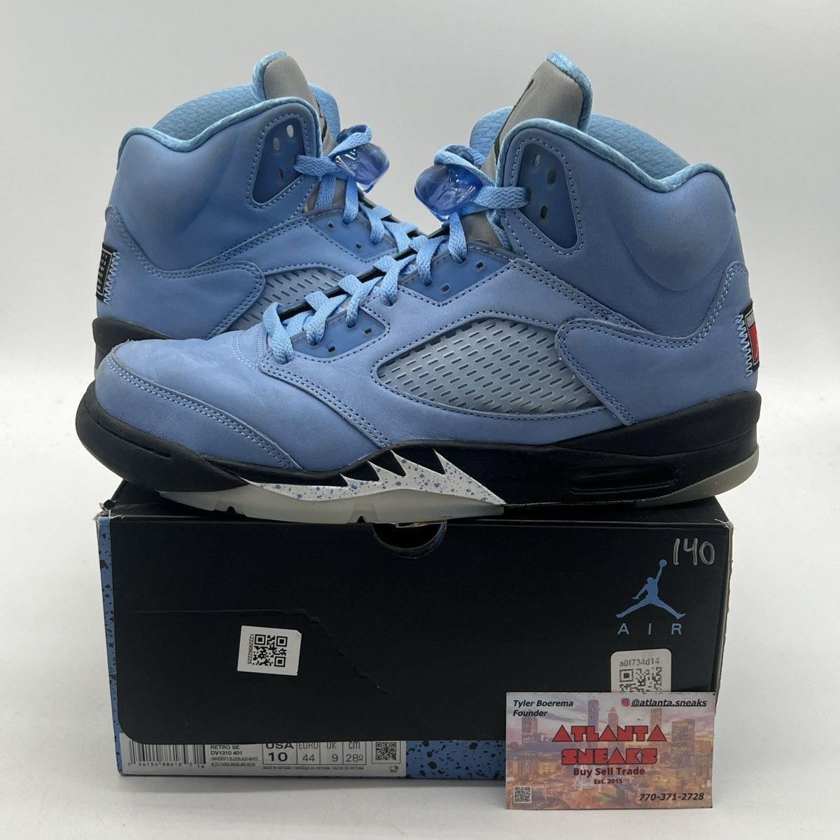 Jordan Brand Air Jordan 5 UNC Size US 10 / EU 43 - 1 Thumbnail
