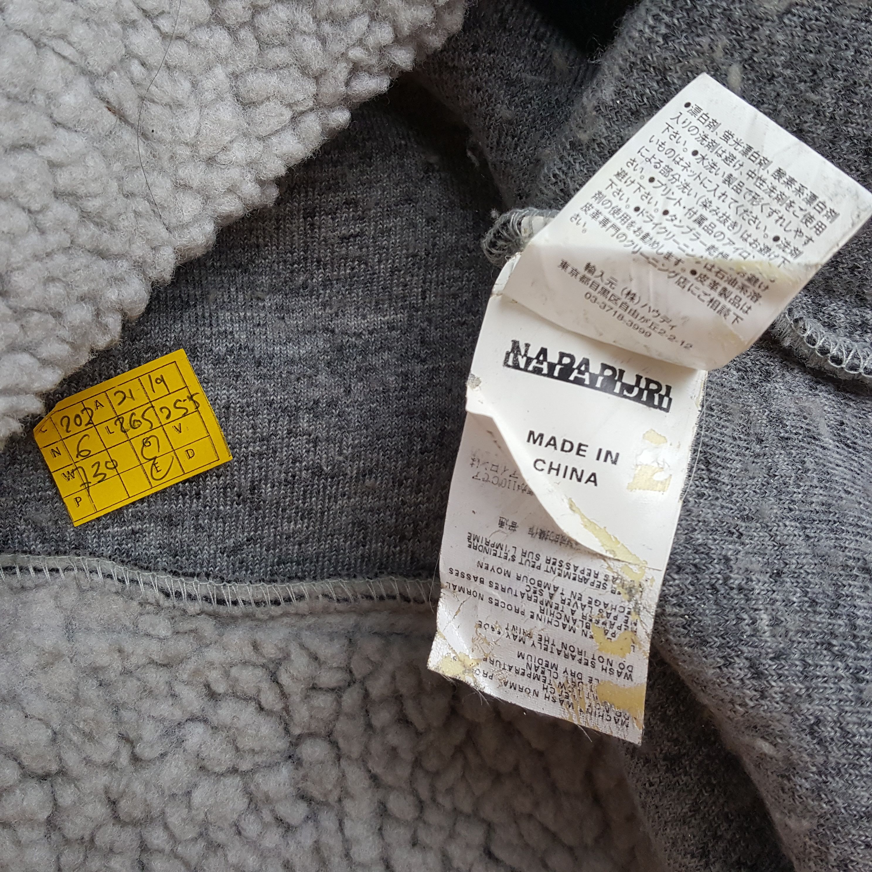 Napapijri × Vintage Vintage NAPAPIJRI Outdoor Style Sherpa Jacekt Size US M / EU 48-50 / 2 - 7 Thumbnail