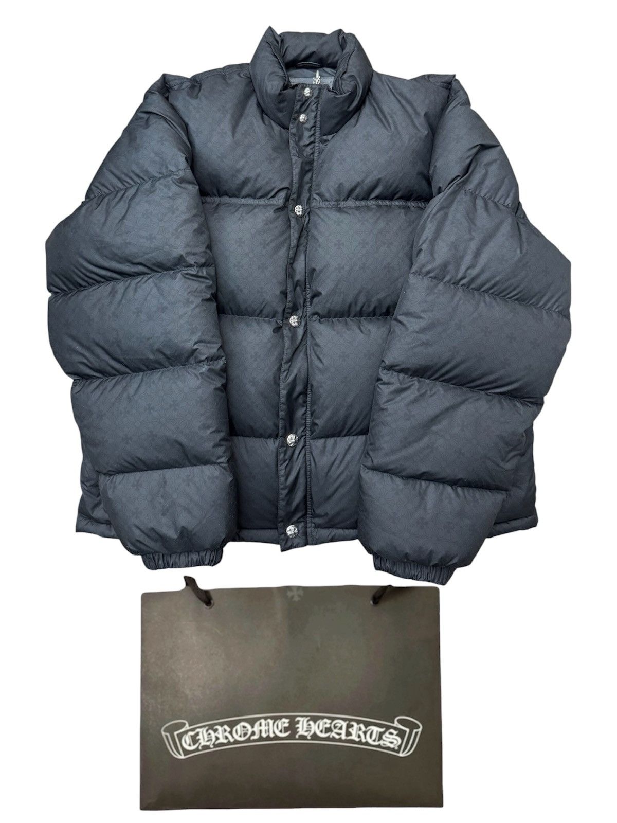 Chrome Hearts Chrome Hearts M Monogram Cross Puffer Jacke Size US M / EU 48-50 / 2 - 1 Thumbnail