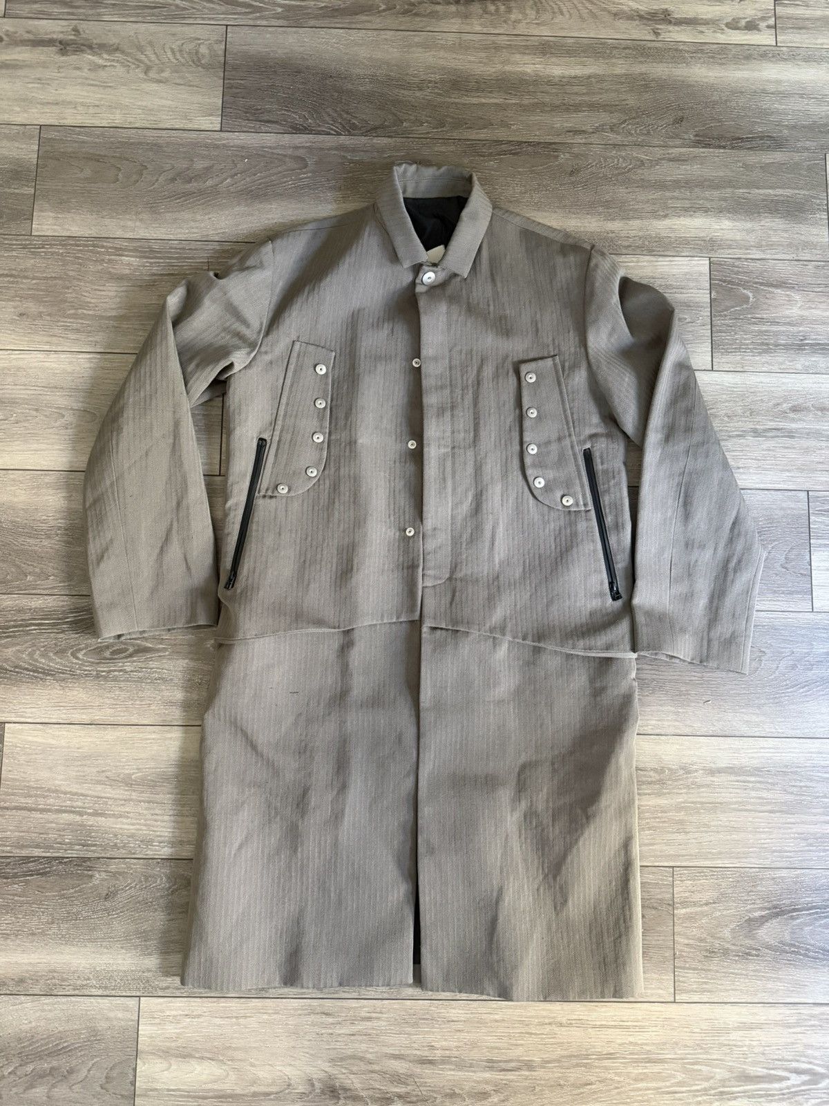 Omar Afridi Omar Afridi Smoke Strata Coat Size US M / EU 48-50 / 2 - 1 Thumbnail
