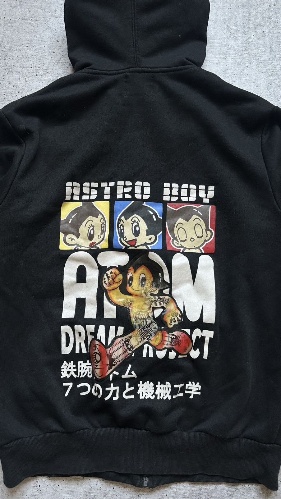 Anime Vintage Astro Boy Atom Holographic Logo Full Zip Hoodie Size US M / EU 48-50 / 2 - 15 Thumbnail