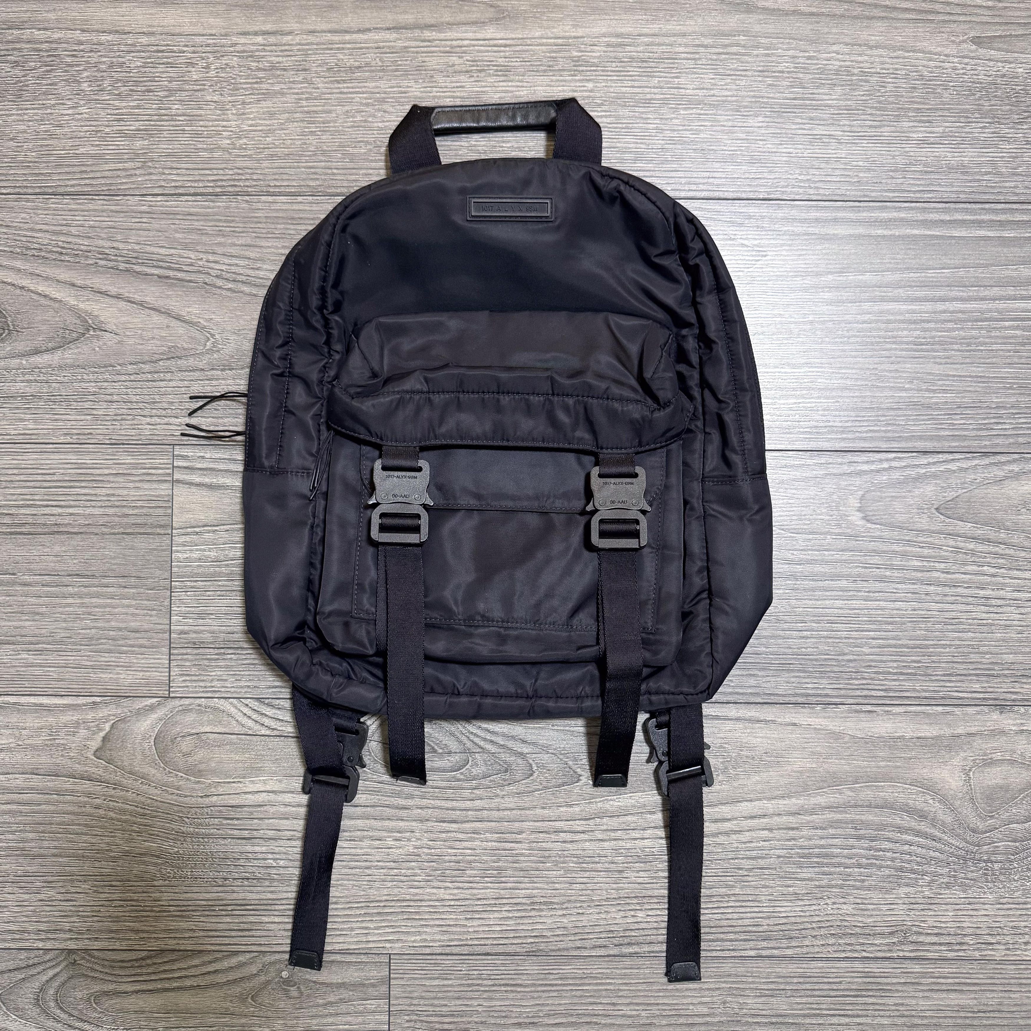 1017 ALYX 9SM 1017 ALYX 9SM Nylon Camping Backpack Black | Grailed