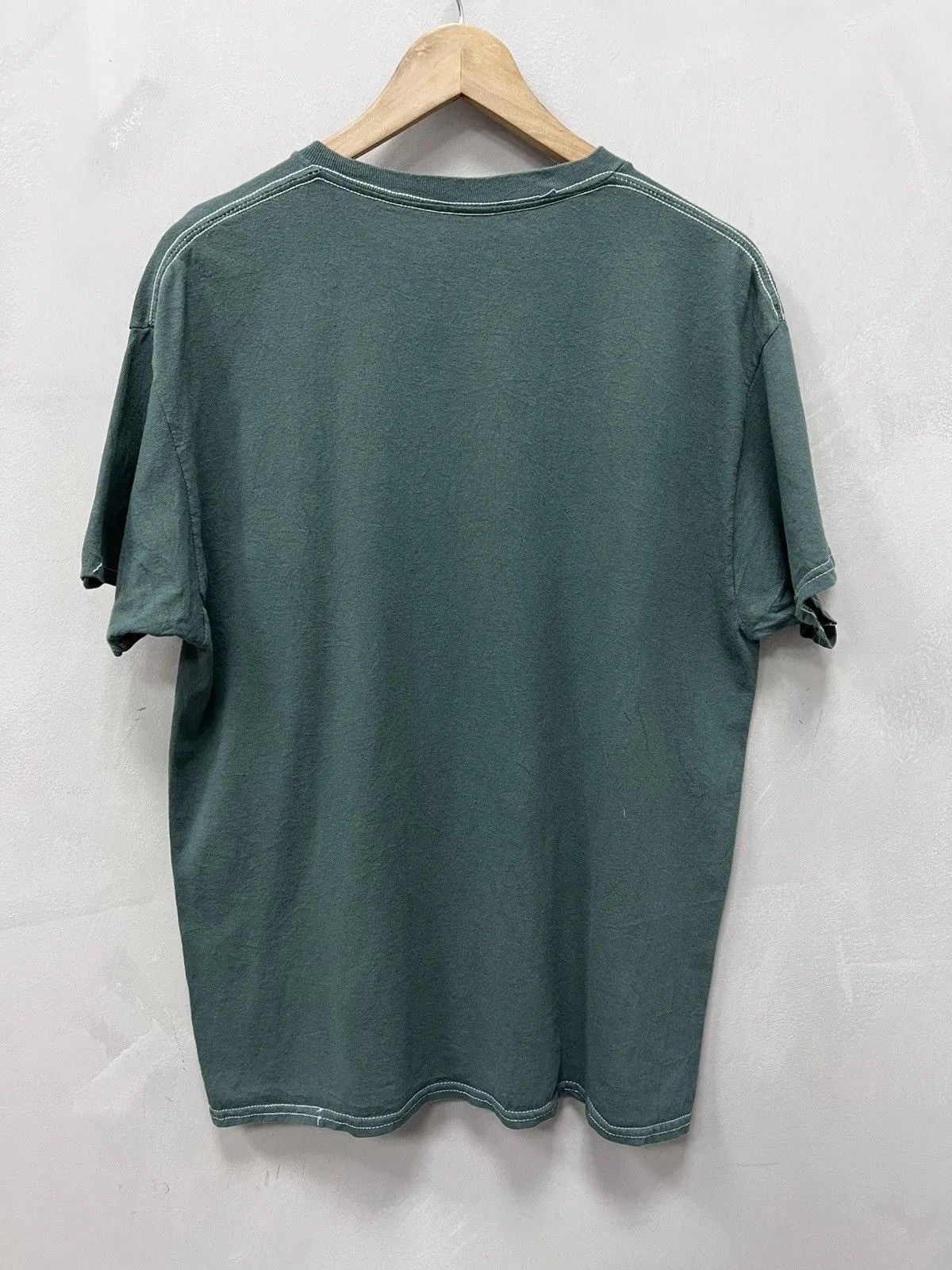 Nirvana Vintage Japanese Nirvana 90s Green Long Sleeve Tee Size US L / EU 52-54 / 3 - 10 Thumbnail