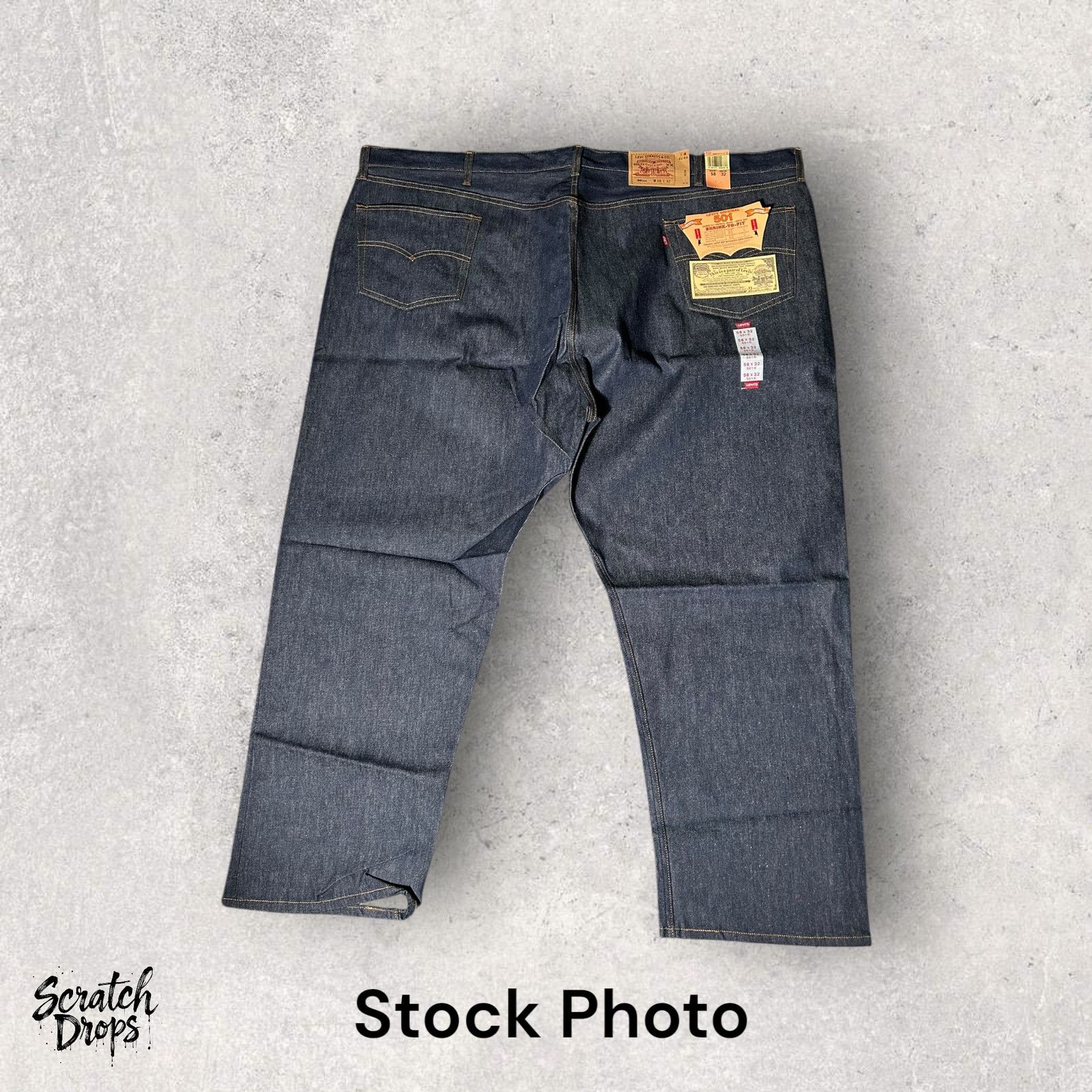 Levi's Vintage Levis 501xx Shrink-to-Fit Jeans USA Made W58 L34 NWT Size US 42 / EU 58 - 4 Thumbnail