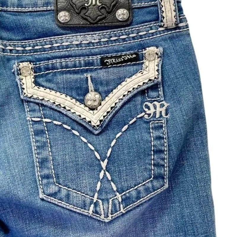 Miss Me Miss Me Blue Jeans | Size 27 Size 27" / US 4 / IT 40 - 6 Thumbnail
