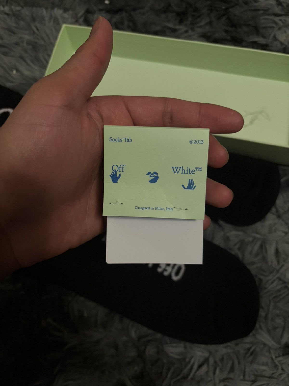 Off-White Off White Socks Size ONE SIZE - 6 Thumbnail