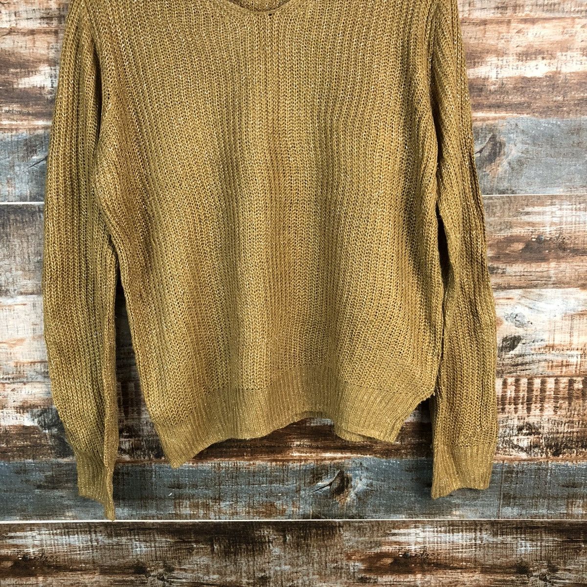 Homespun Knitwear Choco Raffine Brown Knitwear #A2337 Size M / US 6-8 / IT 42-44 - 6 Thumbnail