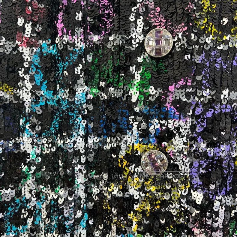 Chanel Chanel 22a colourful sequin small fragrance jacket Size XS / US 0-2 / IT 36-38 - 4 Thumbnail