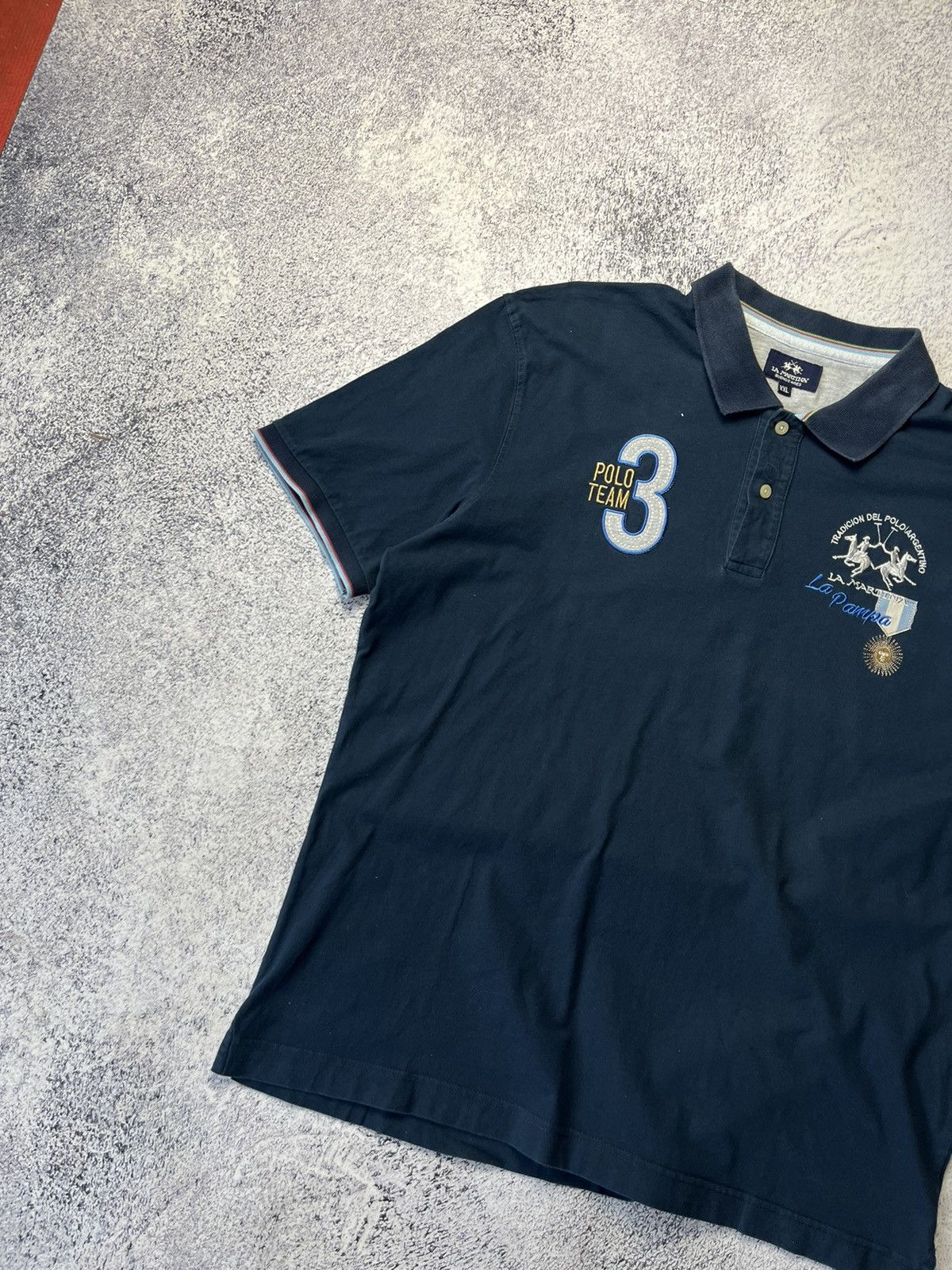La Martina Vintage Y2K La Martina Argentina #3 Summer Polo Rugby Japan Size US XL / EU 56 / 4 - 2 Thumbnail