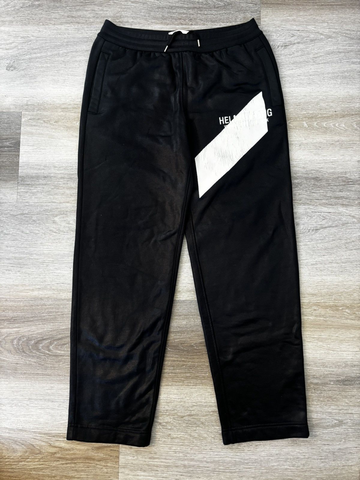 Helmut Lang HELMUT LANG "SIDE STRIPE" TRACK PANTS Size US 30 / EU 46 - 1 Thumbnail